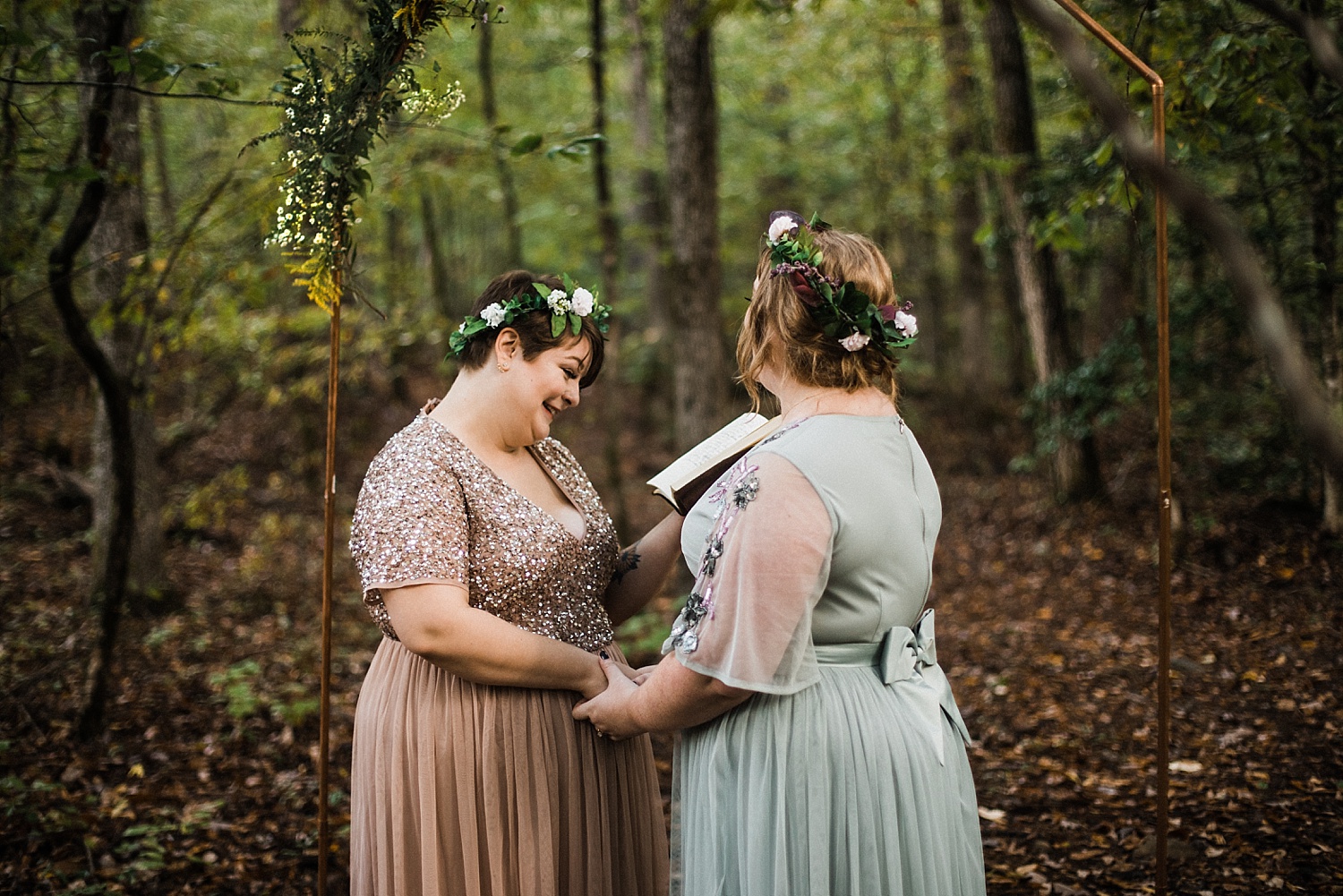 Adventurous Forest Elopement | Destination Elopement Photographer + Videographer | Same Sex Elopement | Vow of the Wild