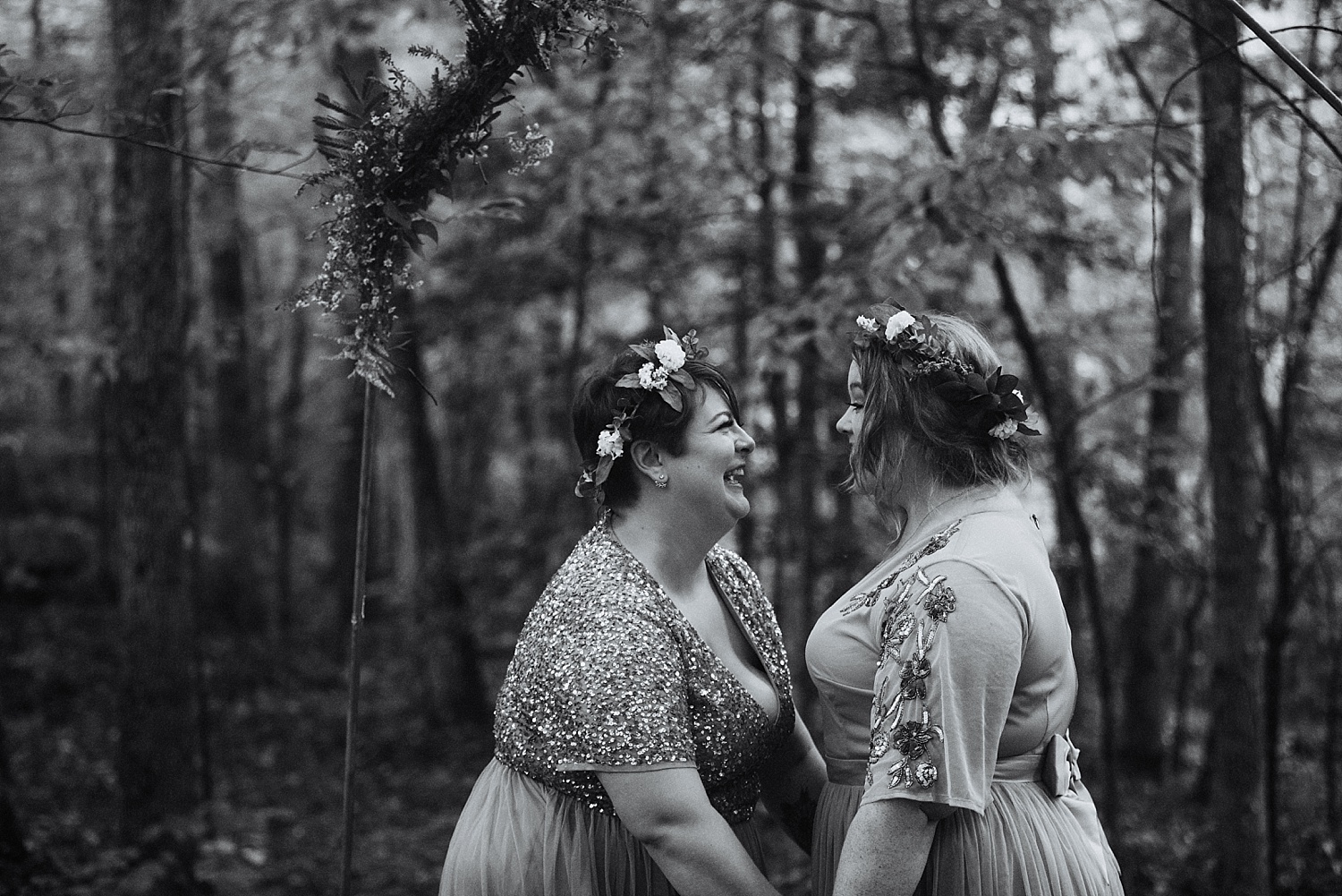 Adventurous Forest Elopement | Destination Elopement Photographer + Videographer | Same Sex Elopement | Vow of the Wild