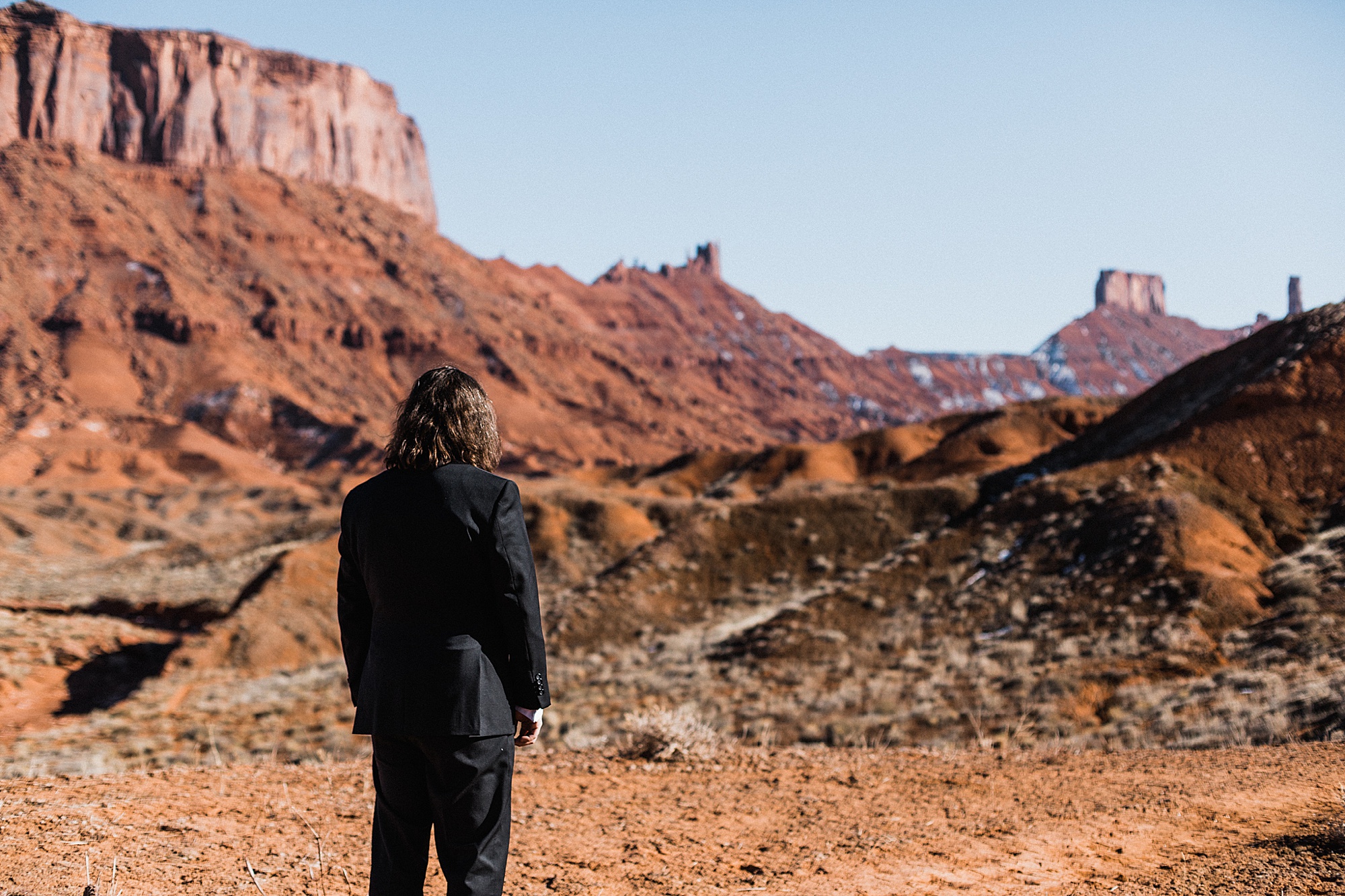 Adventurous Moab Elopement | Destination Elopement Photographer + Videographer | Dead Horse Point State Park Wedding | Vow of the Wild