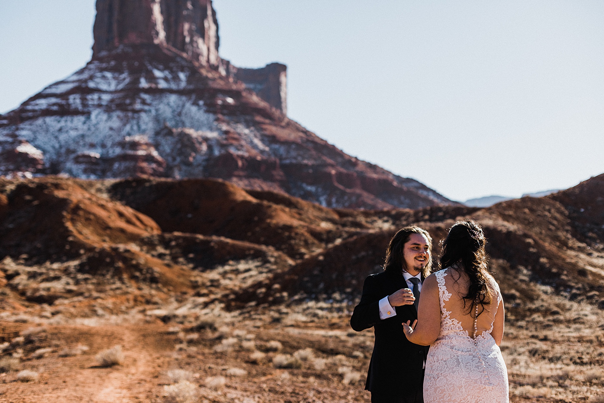 Adventurous Moab Elopement | Destination Elopement Photographer + Videographer | Dead Horse Point State Park Wedding | Vow of the Wild