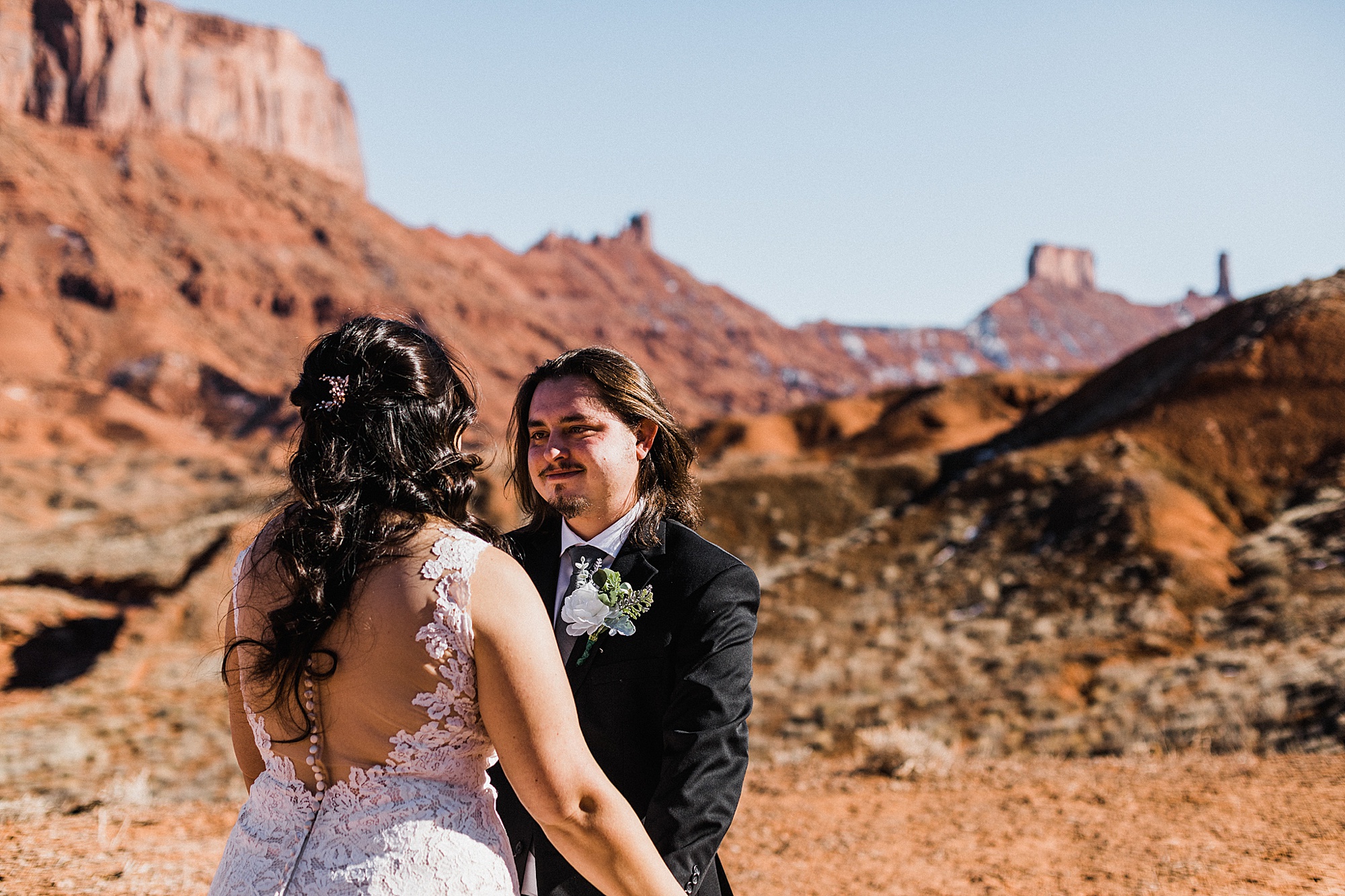 Adventurous Moab Elopement | Destination Elopement Photographer + Videographer | Dead Horse Point State Park Wedding | Vow of the Wild
