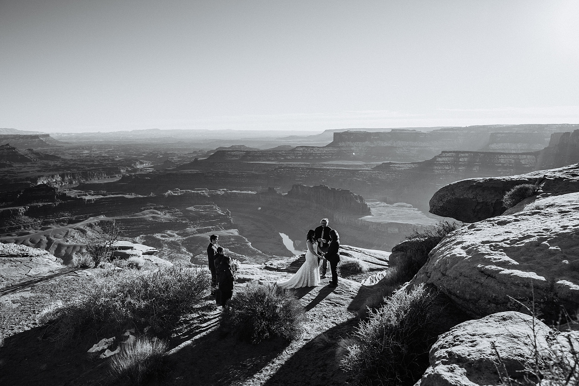 Adventurous Moab Elopement | Destination Elopement Photographer + Videographer | Dead Horse Point State Park Wedding | Vow of the Wild