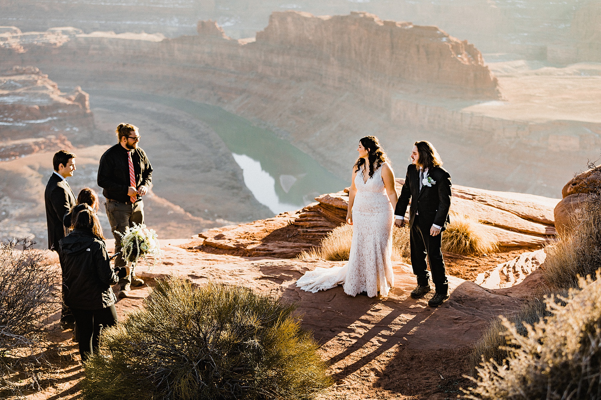Adventurous Moab Elopement | Destination Elopement Photographer + Videographer | Dead Horse Point State Park Wedding | Vow of the Wild