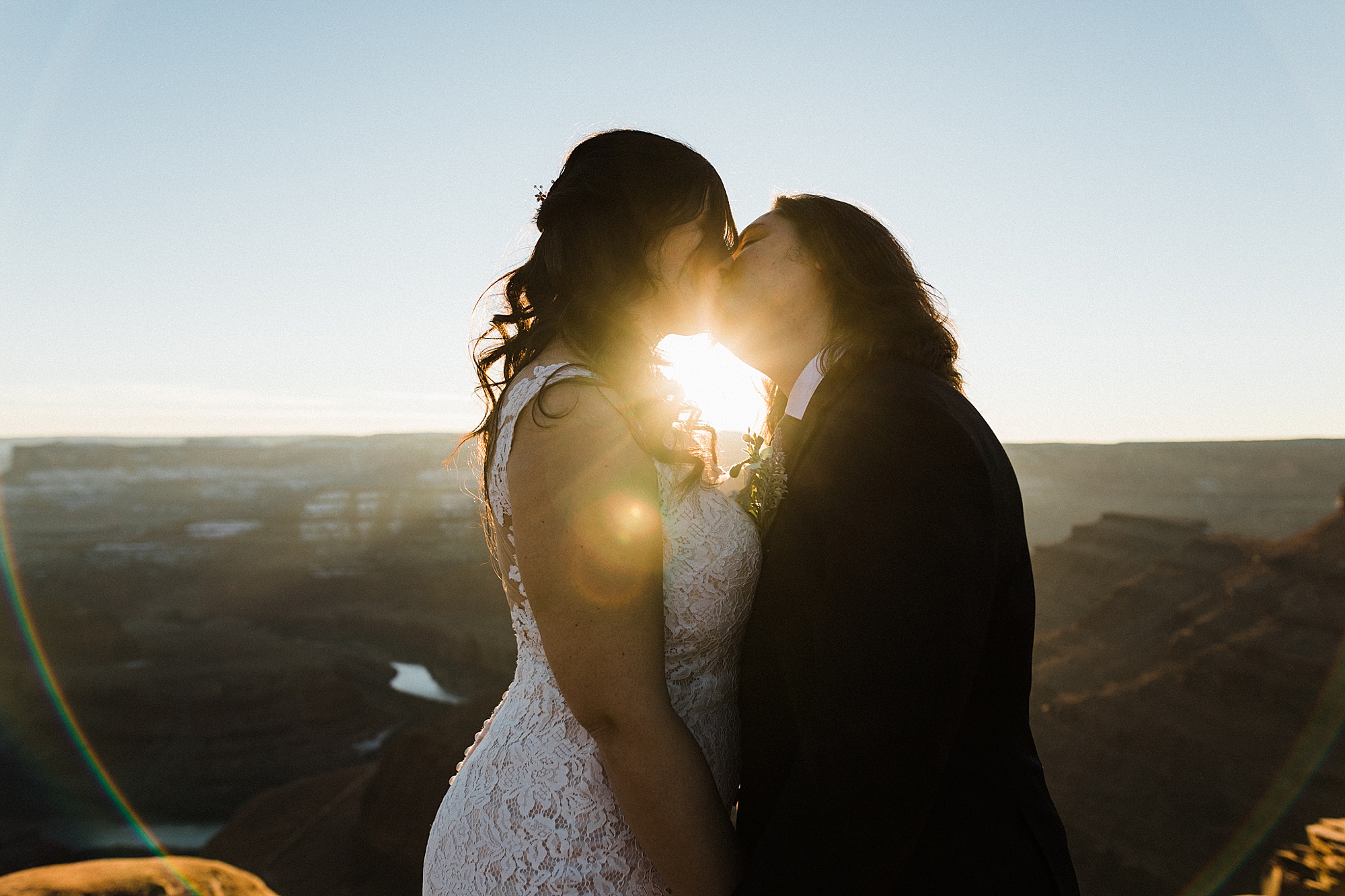 Adventurous Moab Elopement | Destination Elopement Photographer + Videographer | Dead Horse Point State Park Wedding | Vow of the Wild