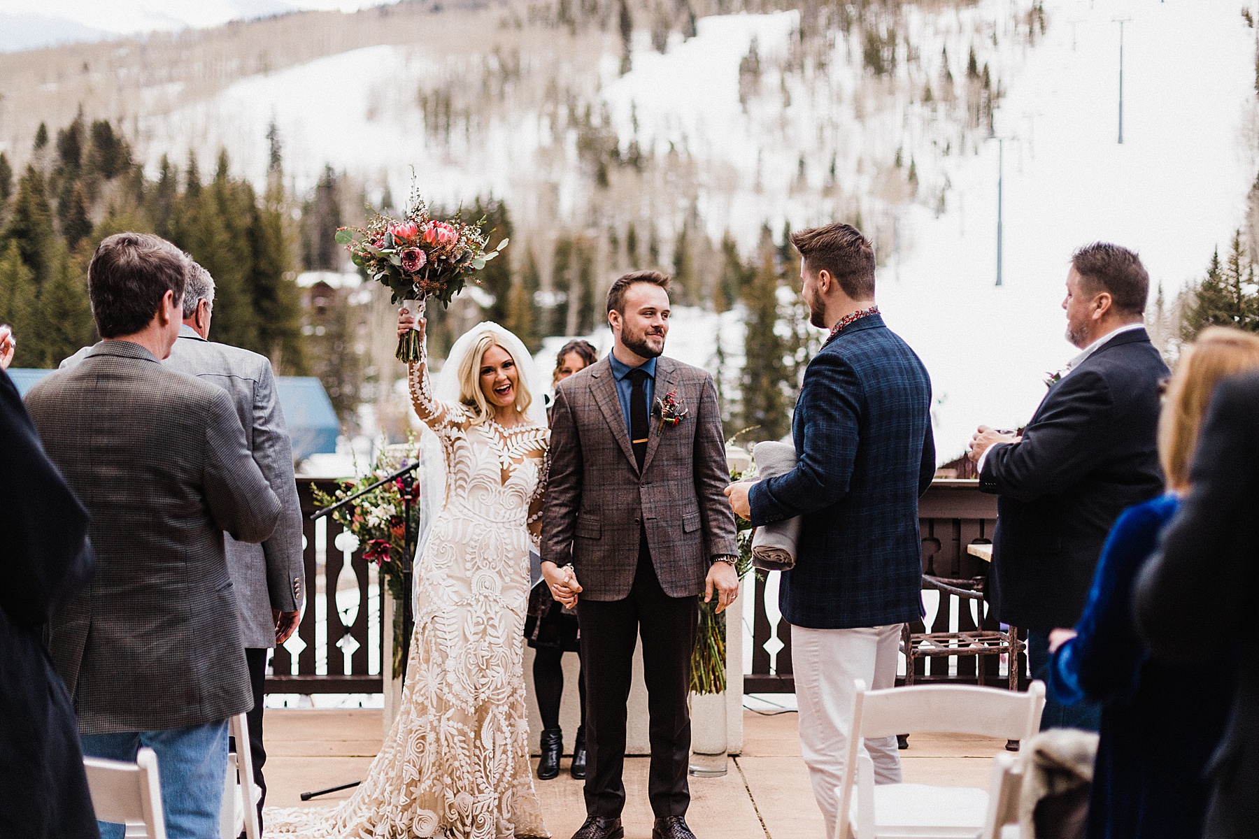 Mountaintop Elopement | Colorado Elopement Photographer + Videographer | Vow of the Wild