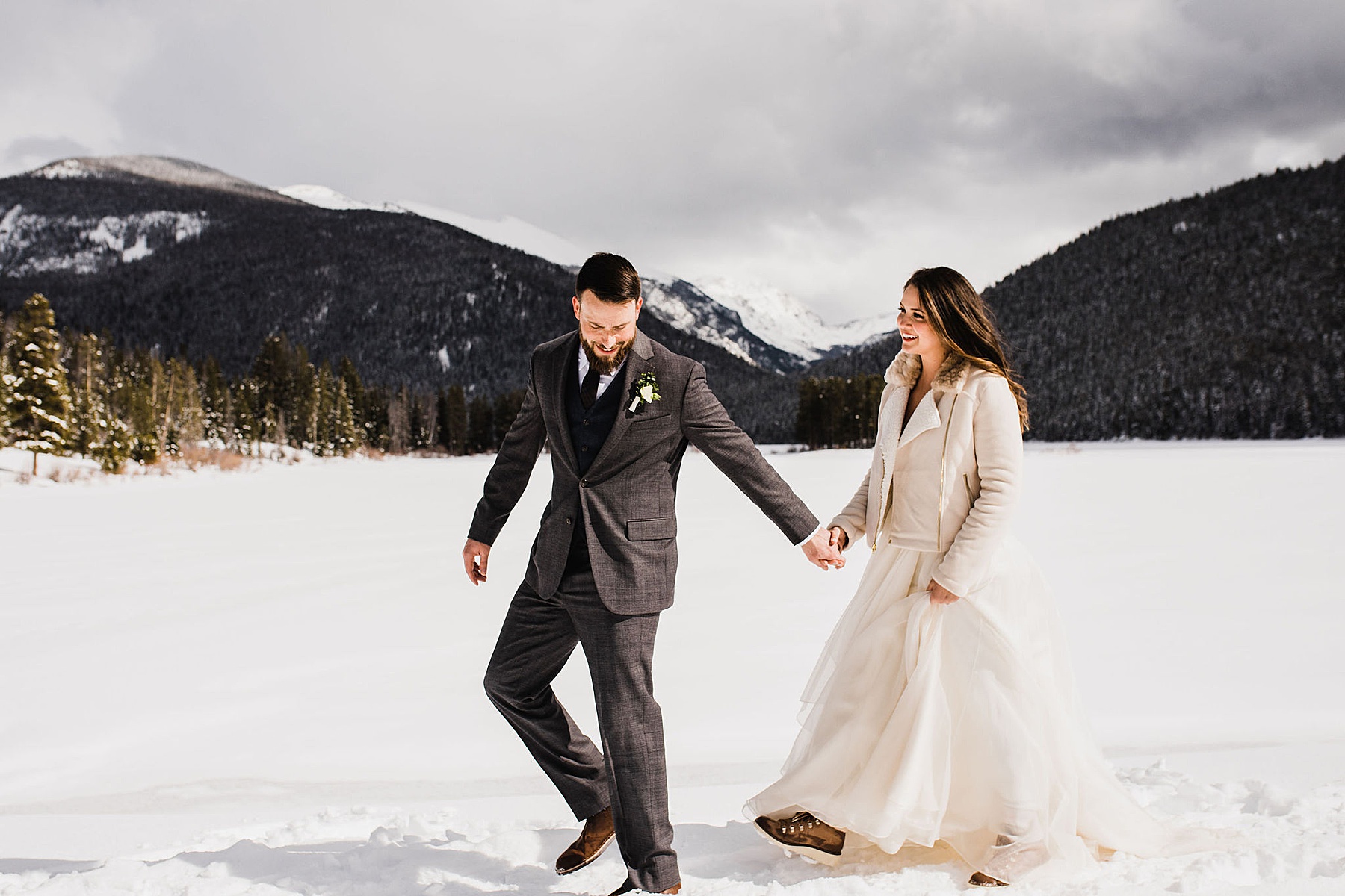 Colorado Hiking Elopement | Colorado Elopement Photographer + Videographer | Vow of the Wild