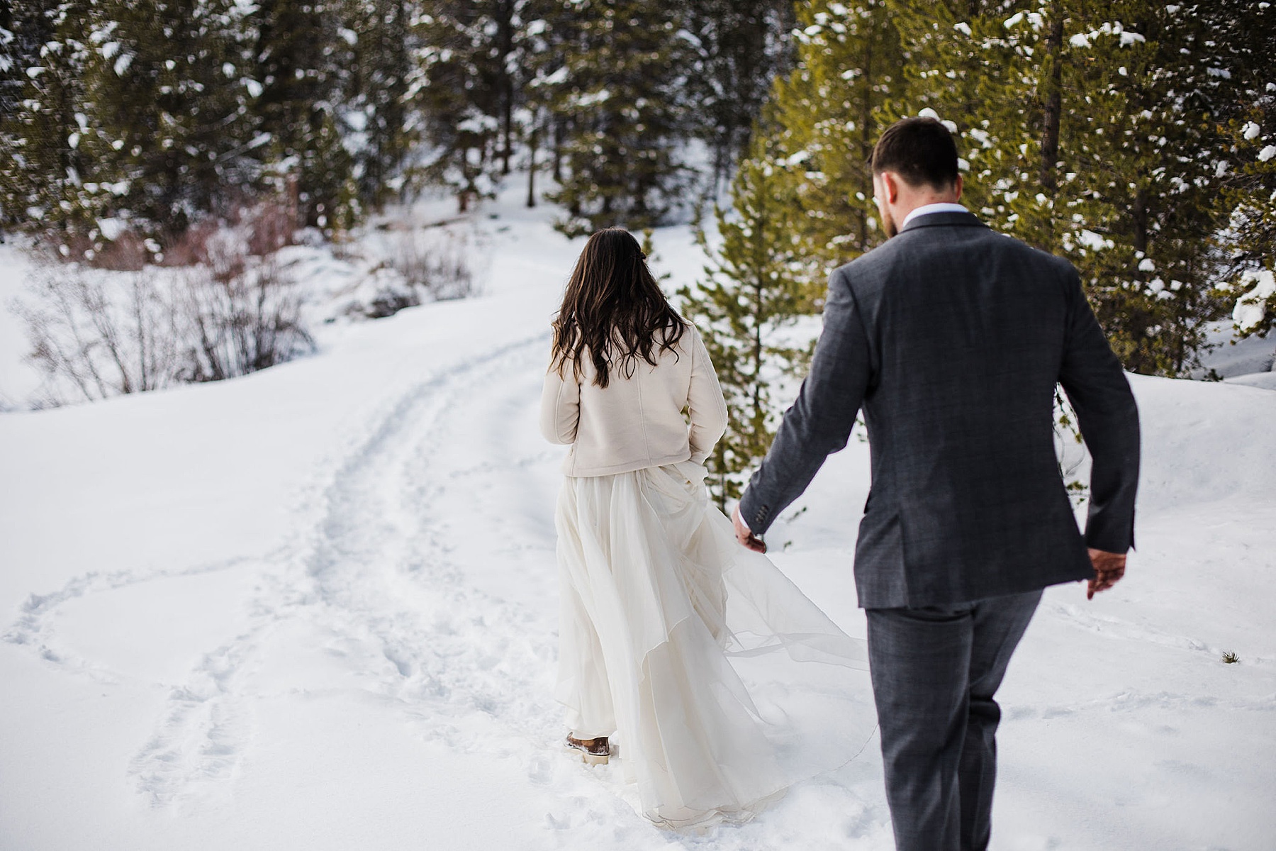 Colorado Hiking Elopement | Colorado Elopement Photographer + Videographer | Vow of the Wild