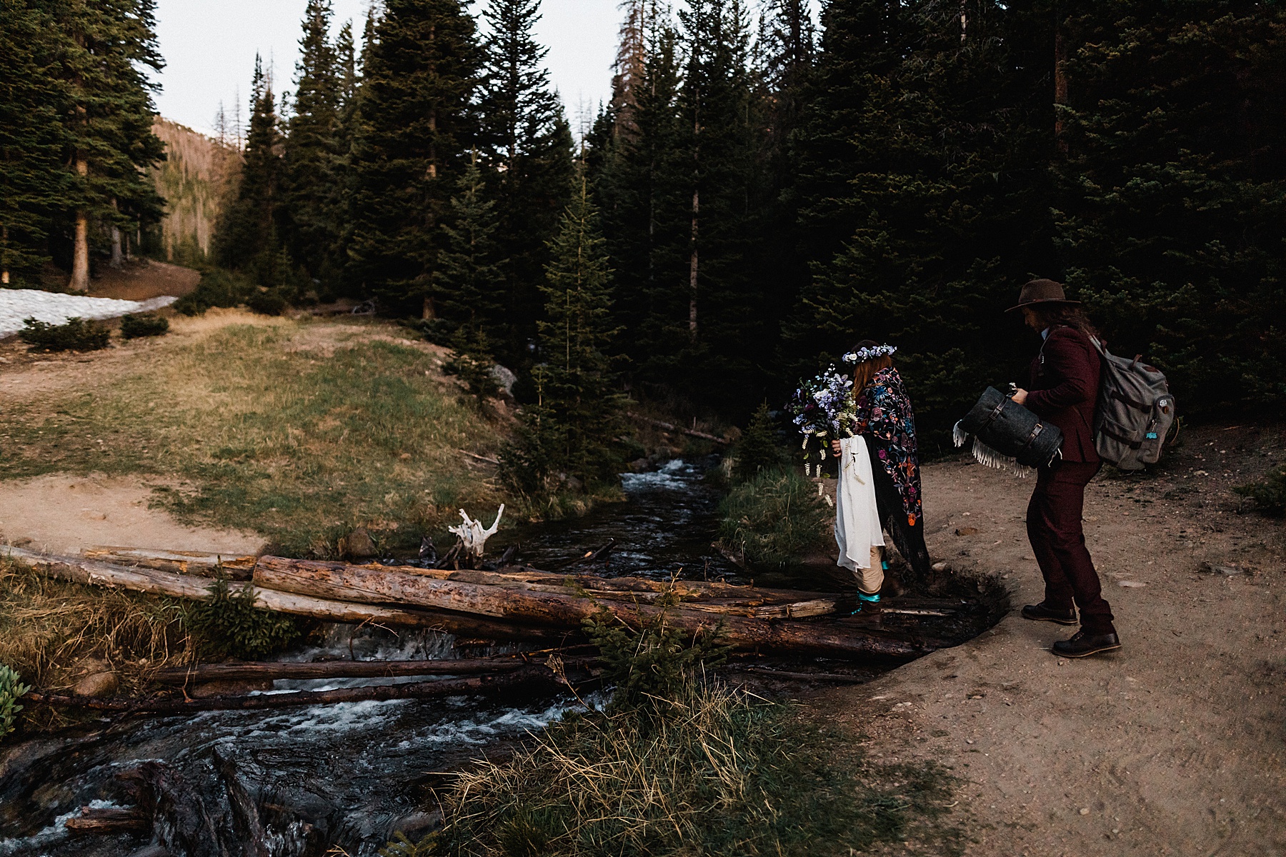 Sunrise Rocky Mountain National Park Elopement | Vow of the Wild