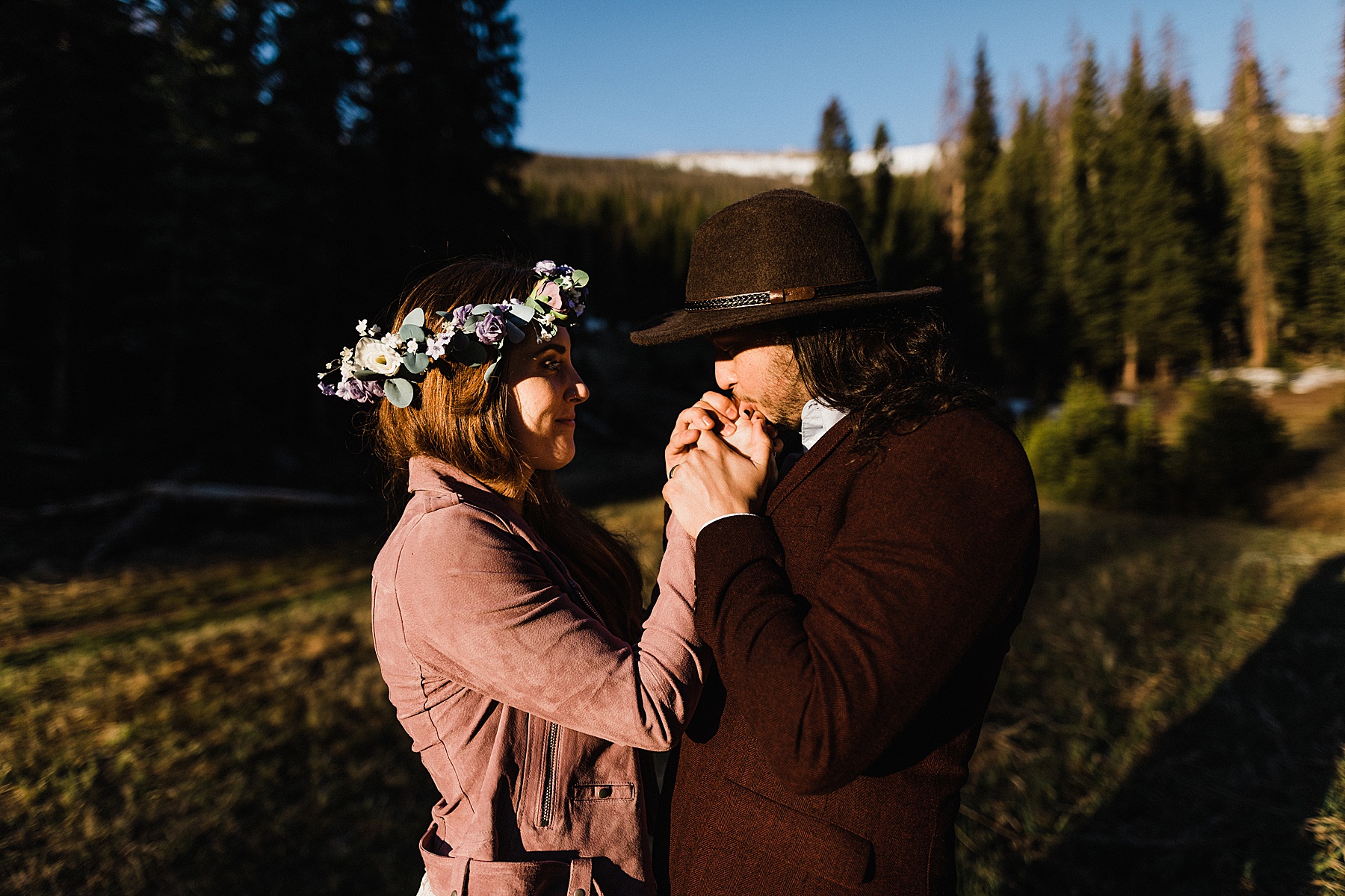 Sunrise Rocky Mountain National Park Elopement | Vow of the Wild