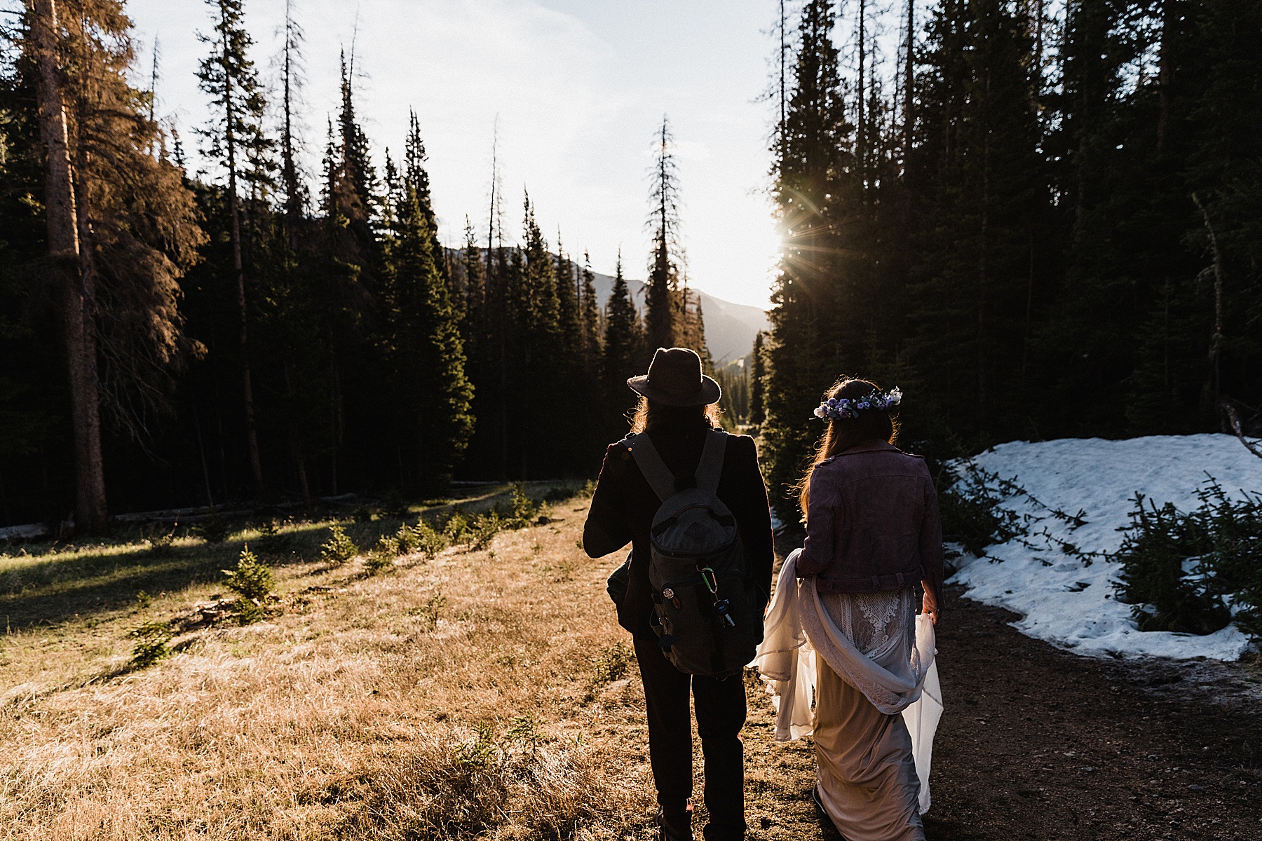 Sunrise Rocky Mountain National Park Elopement | Vow of the Wild