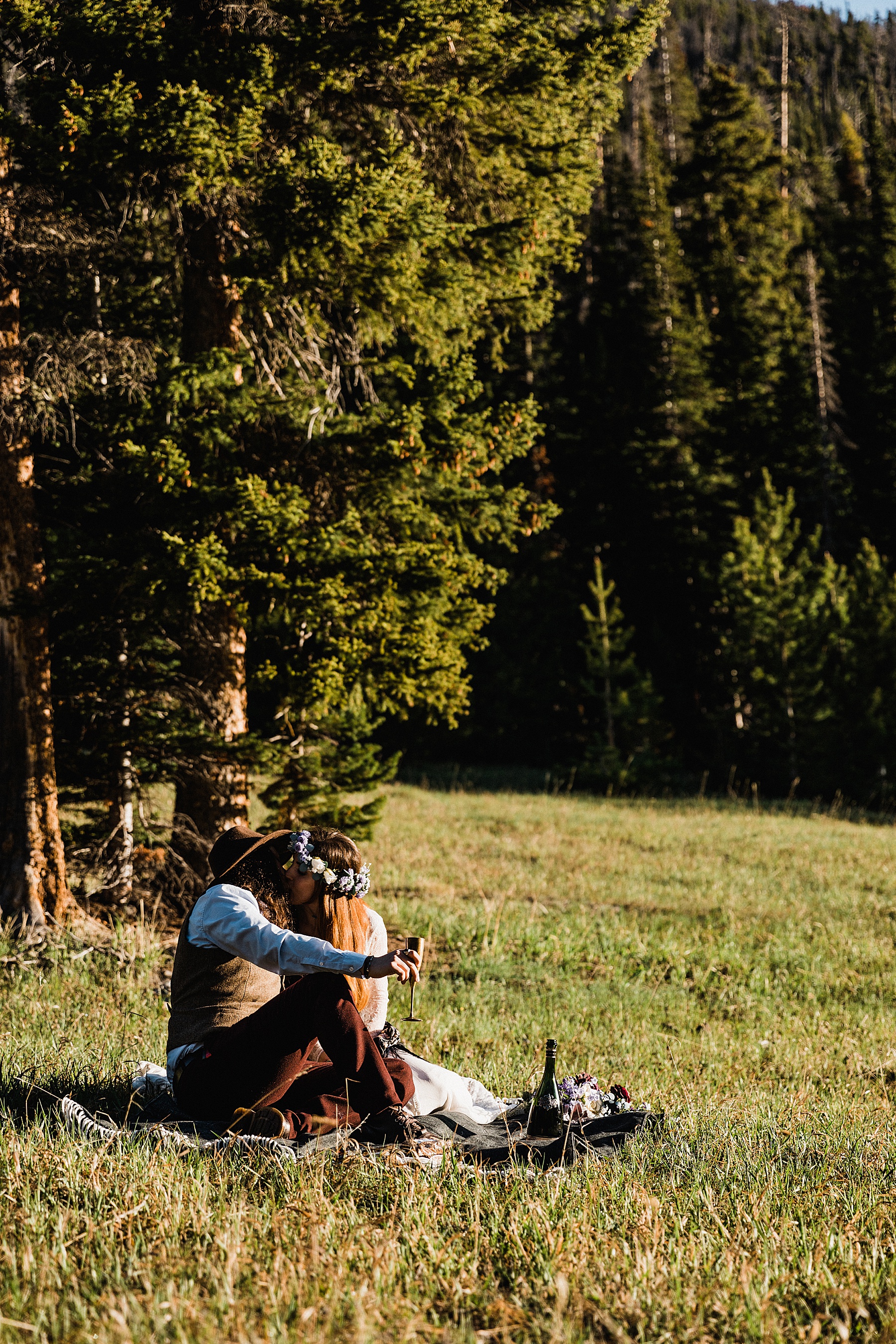 Sunrise Rocky Mountain National Park Elopement | Vow of the Wild