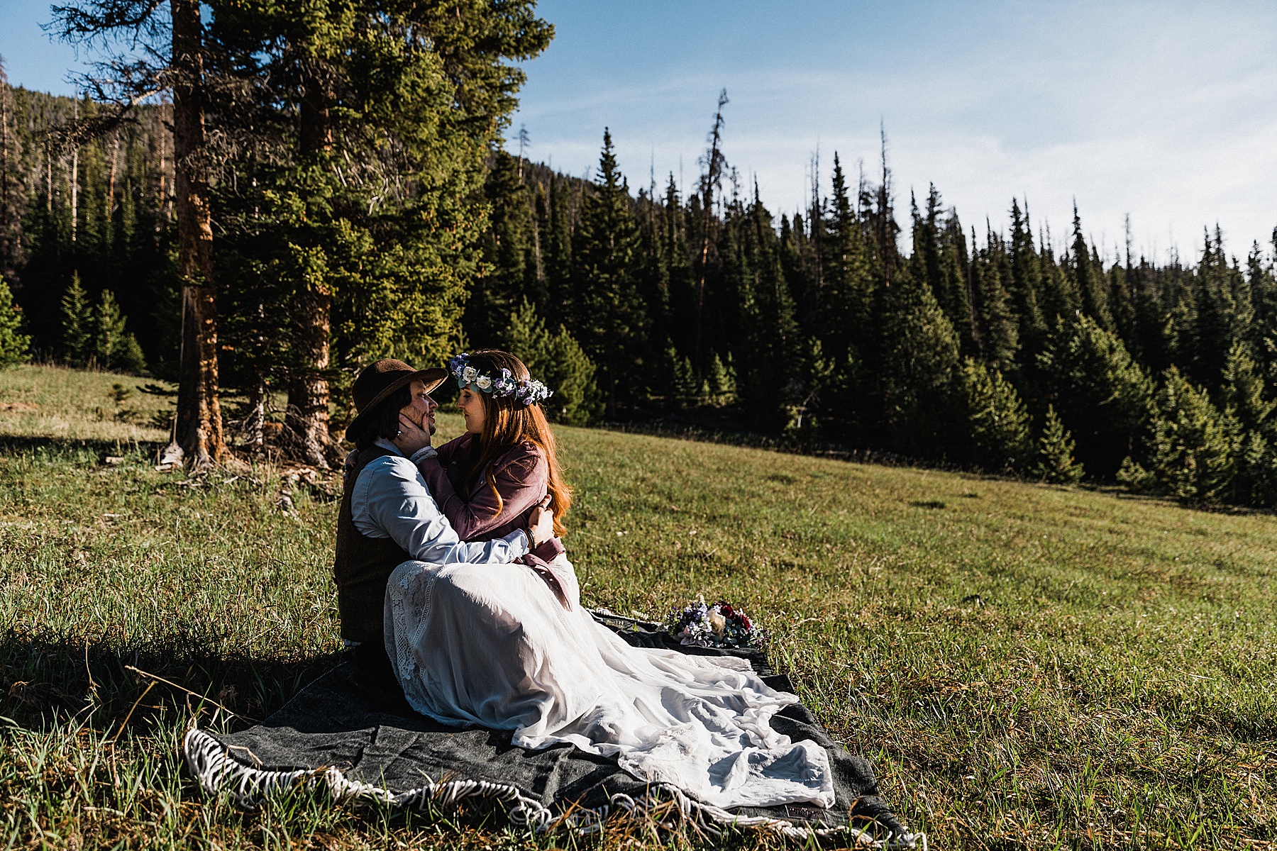 Sunrise Rocky Mountain National Park Elopement | Vow of the Wild