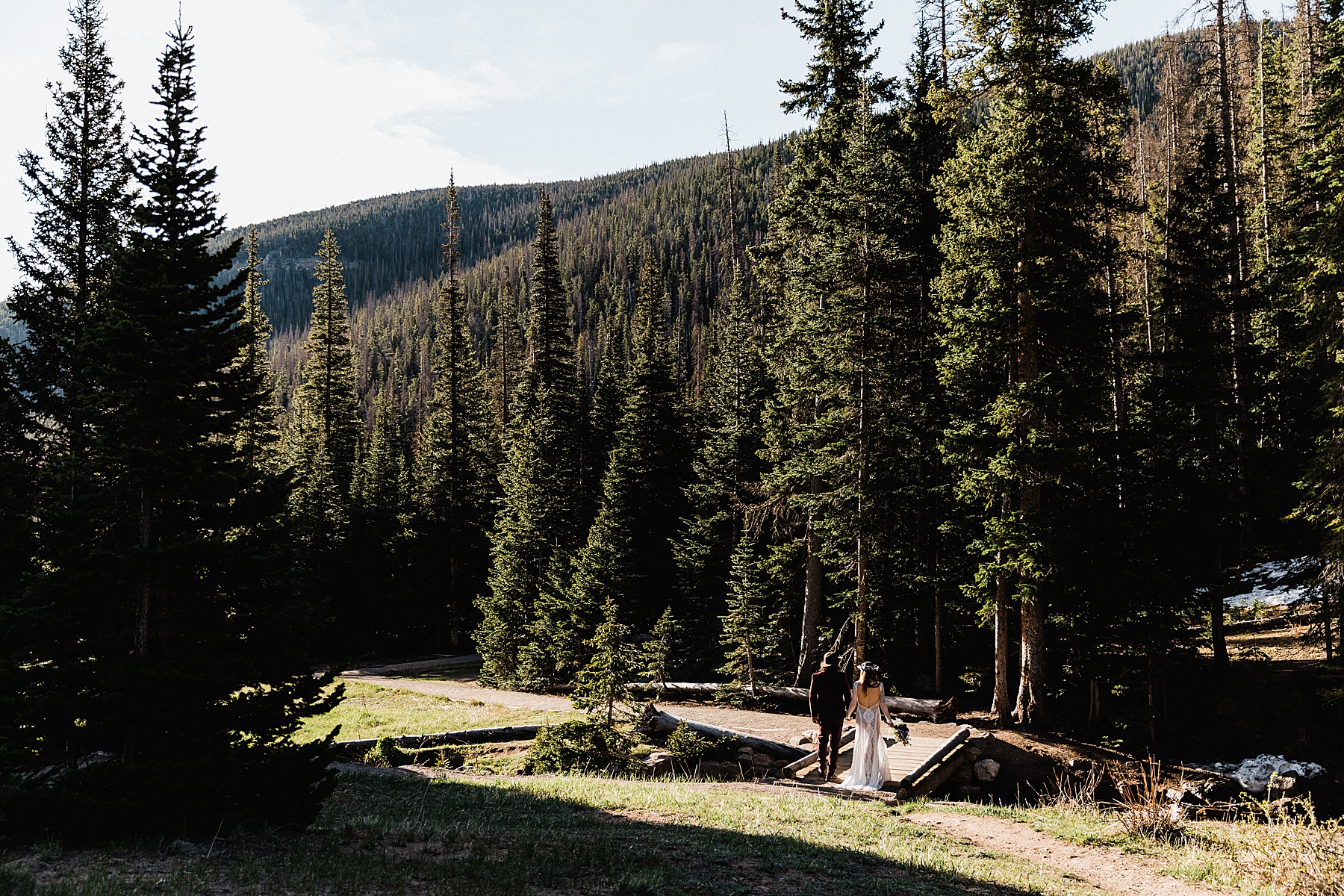 Sunrise Rocky Mountain National Park Elopement | Vow of the Wild