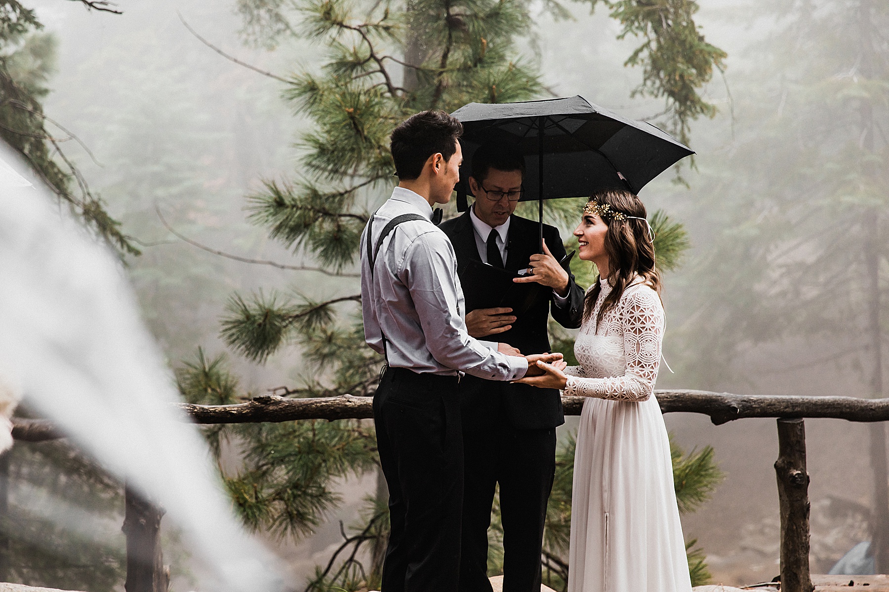 California Forest Intimate Wedding | Vow of the Wild