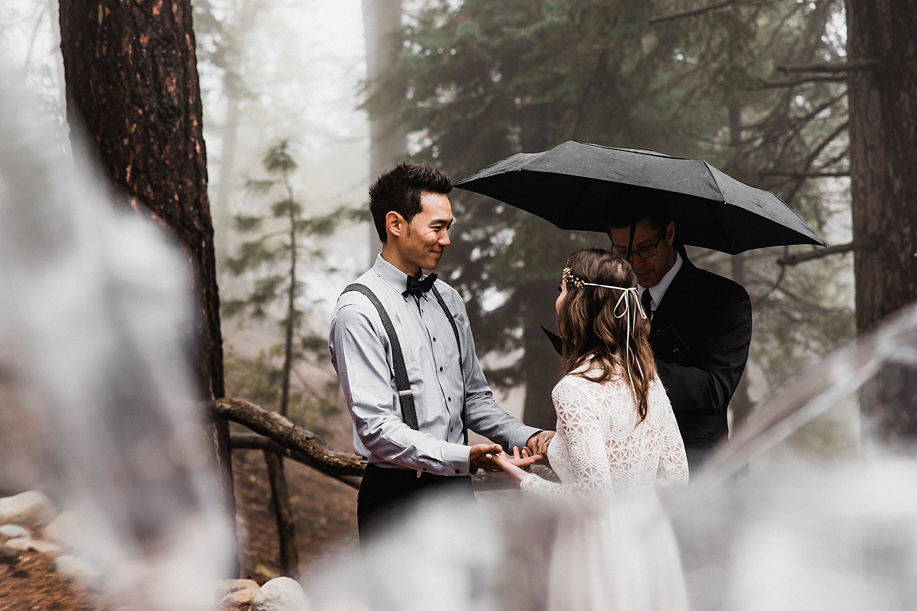 California Forest Intimate Wedding | Vow of the Wild