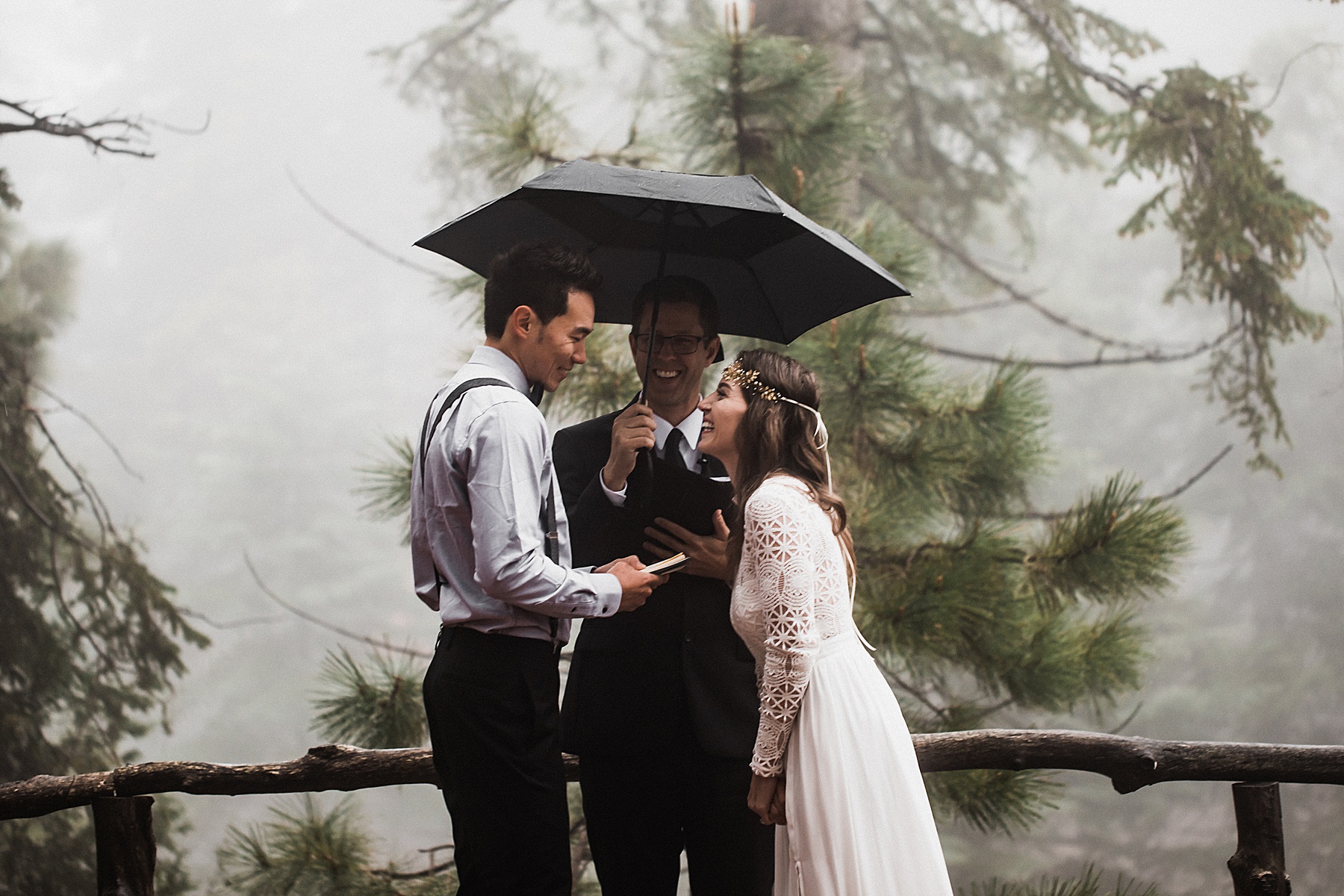 California Forest Intimate Wedding | Vow of the Wild