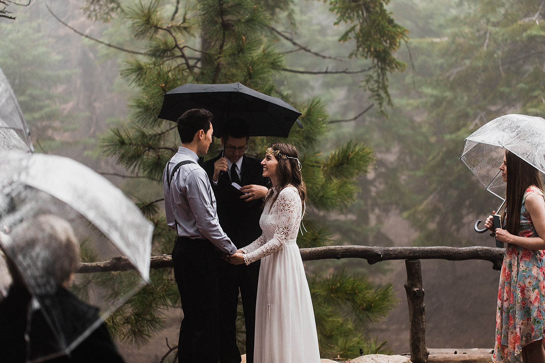 California Forest Intimate Wedding | Vow of the Wild