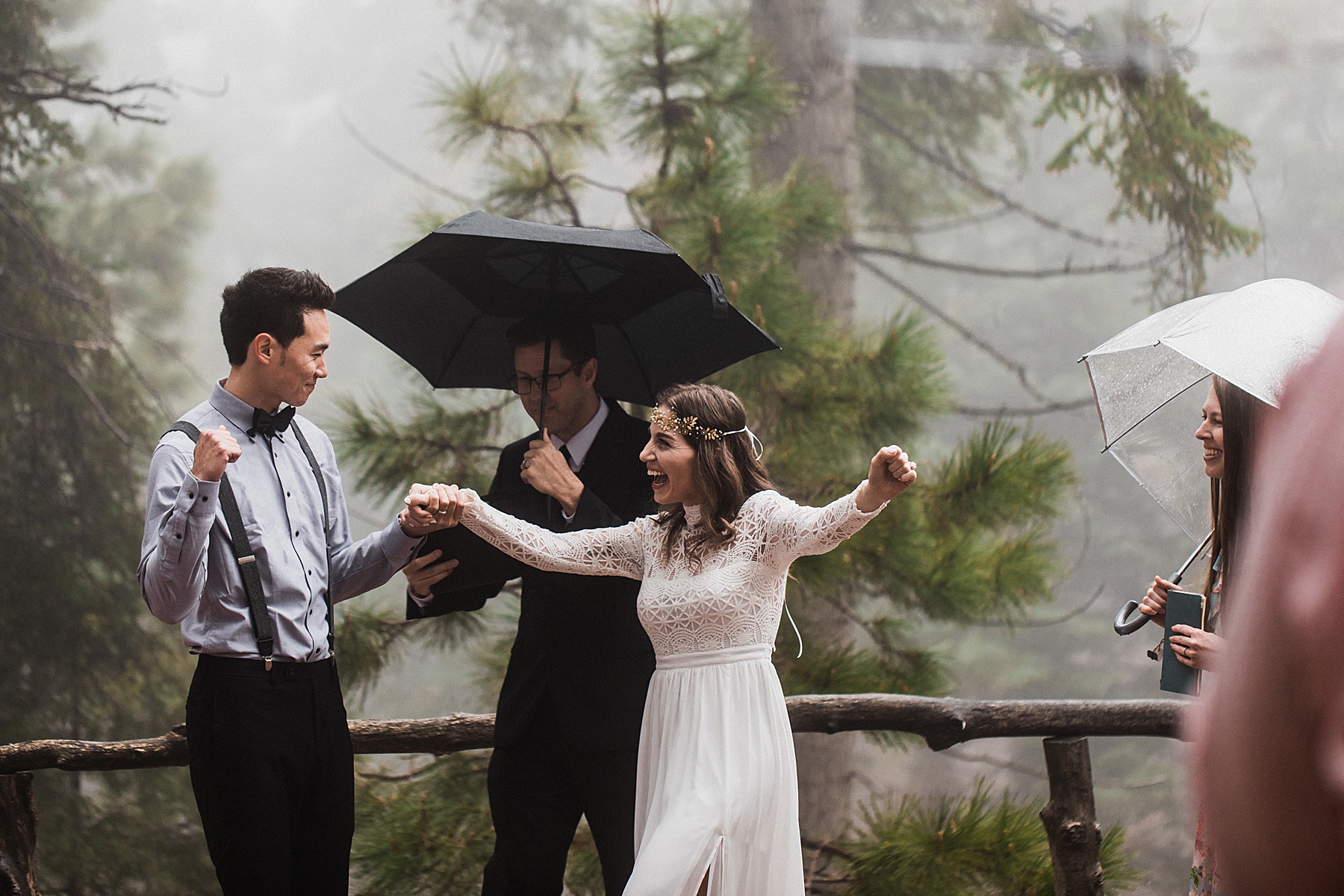 California Forest Intimate Wedding | Vow of the Wild