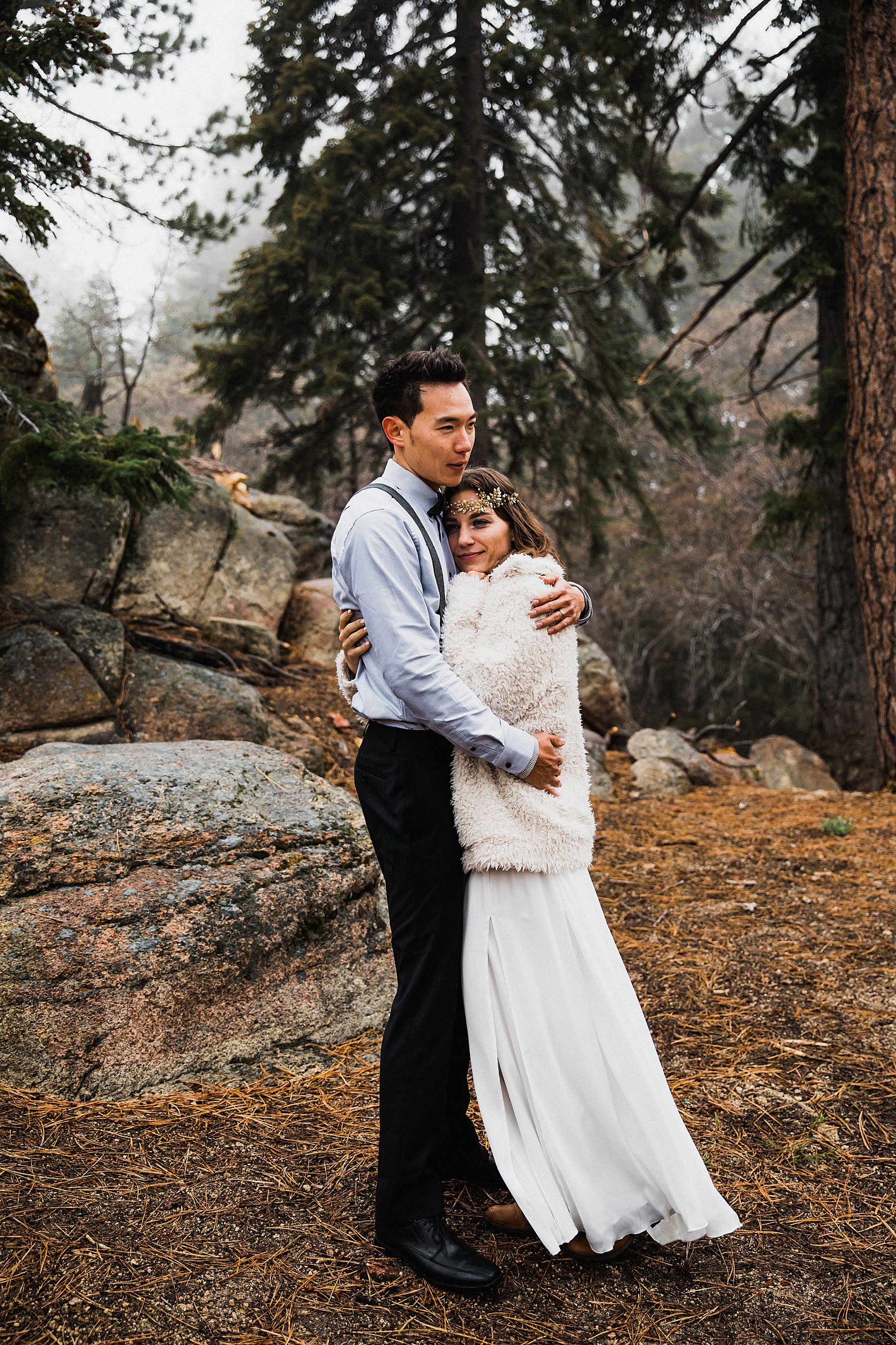 California Forest Intimate Wedding | Vow of the Wild