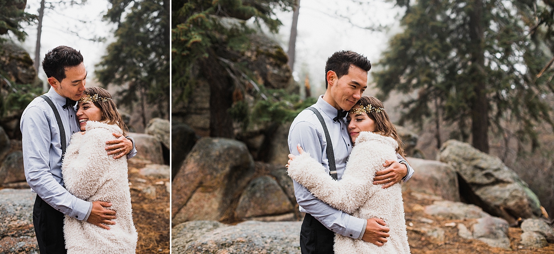 California Forest Intimate Wedding | Vow of the Wild