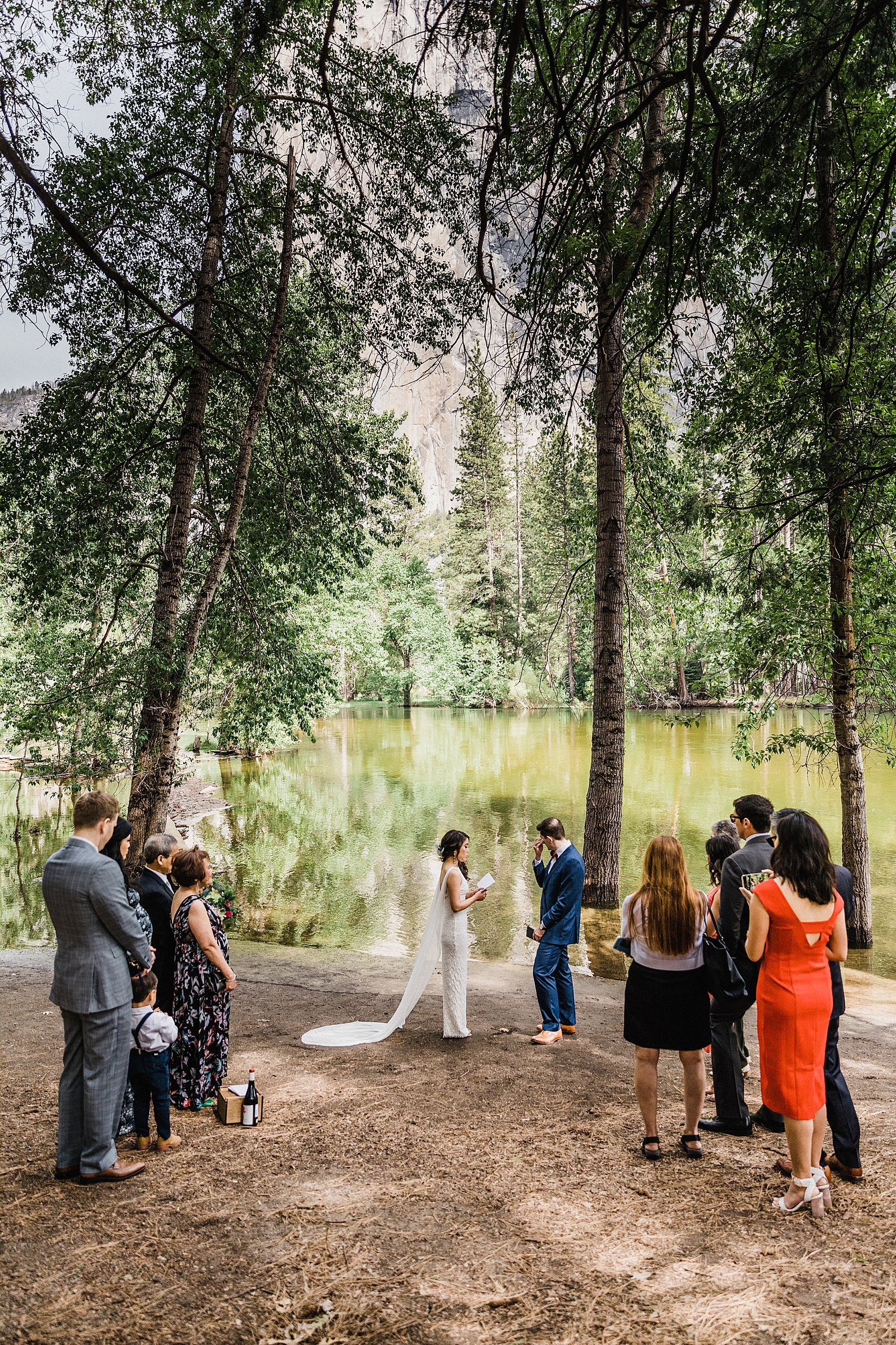 Cathedral Beach Ceremony | Yosemite Elopement | California Elopement Photographer | Vow of the Wild