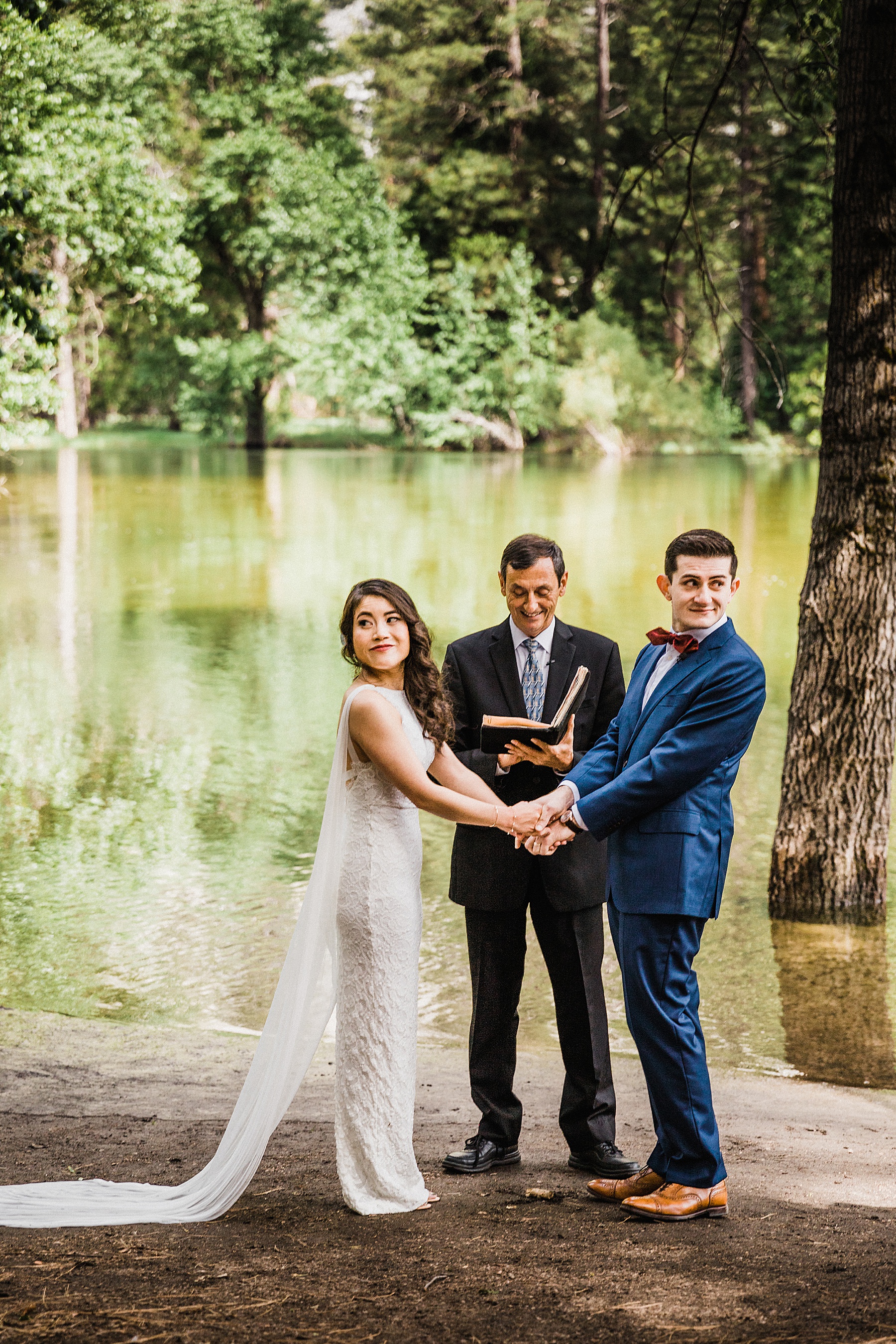 Cathedral Beach Ceremony | Yosemite Elopement | California Elopement Photographer | Vow of the Wild
