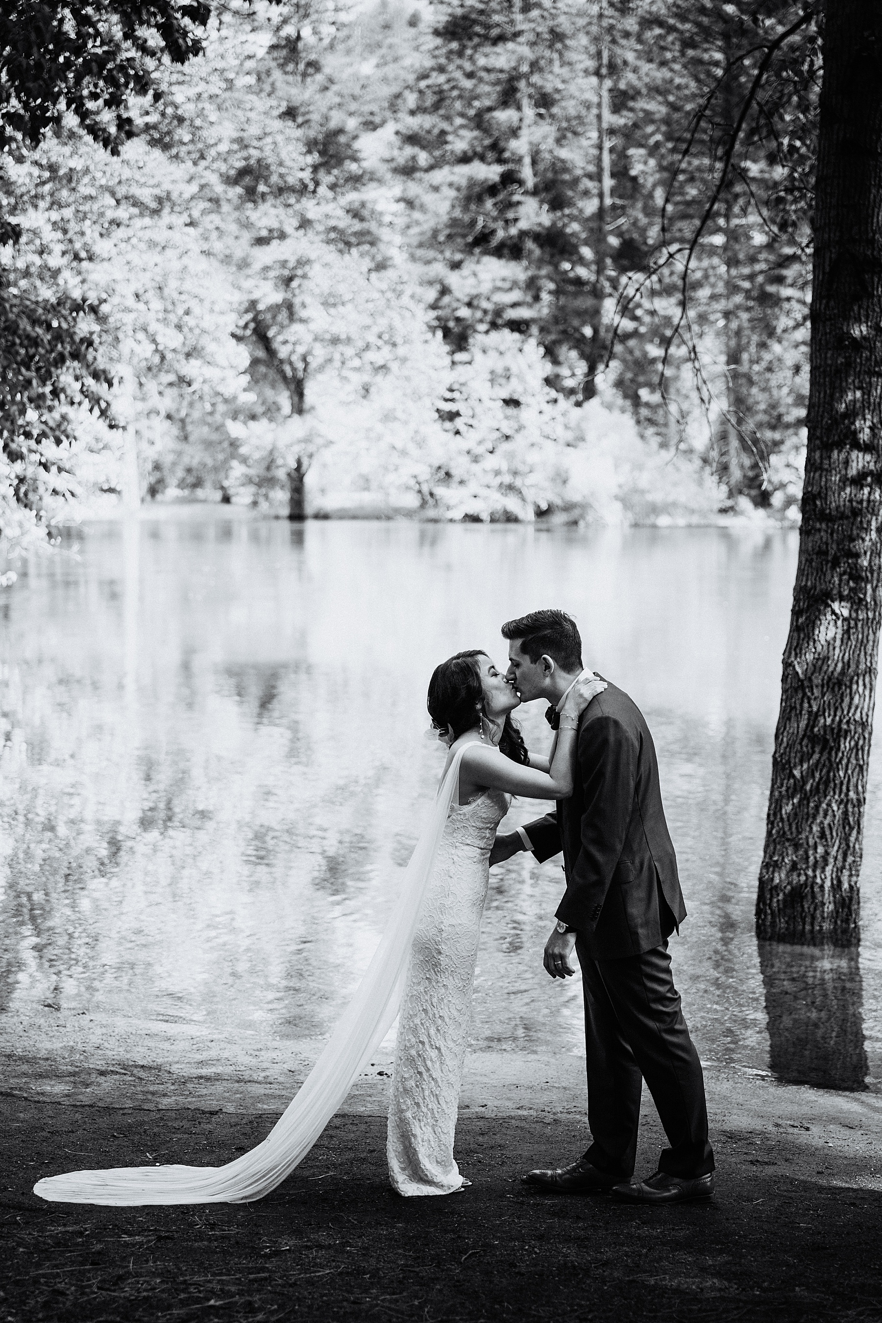 Cathedral Beach Ceremony | Yosemite Elopement | California Elopement Photographer | Vow of the Wild