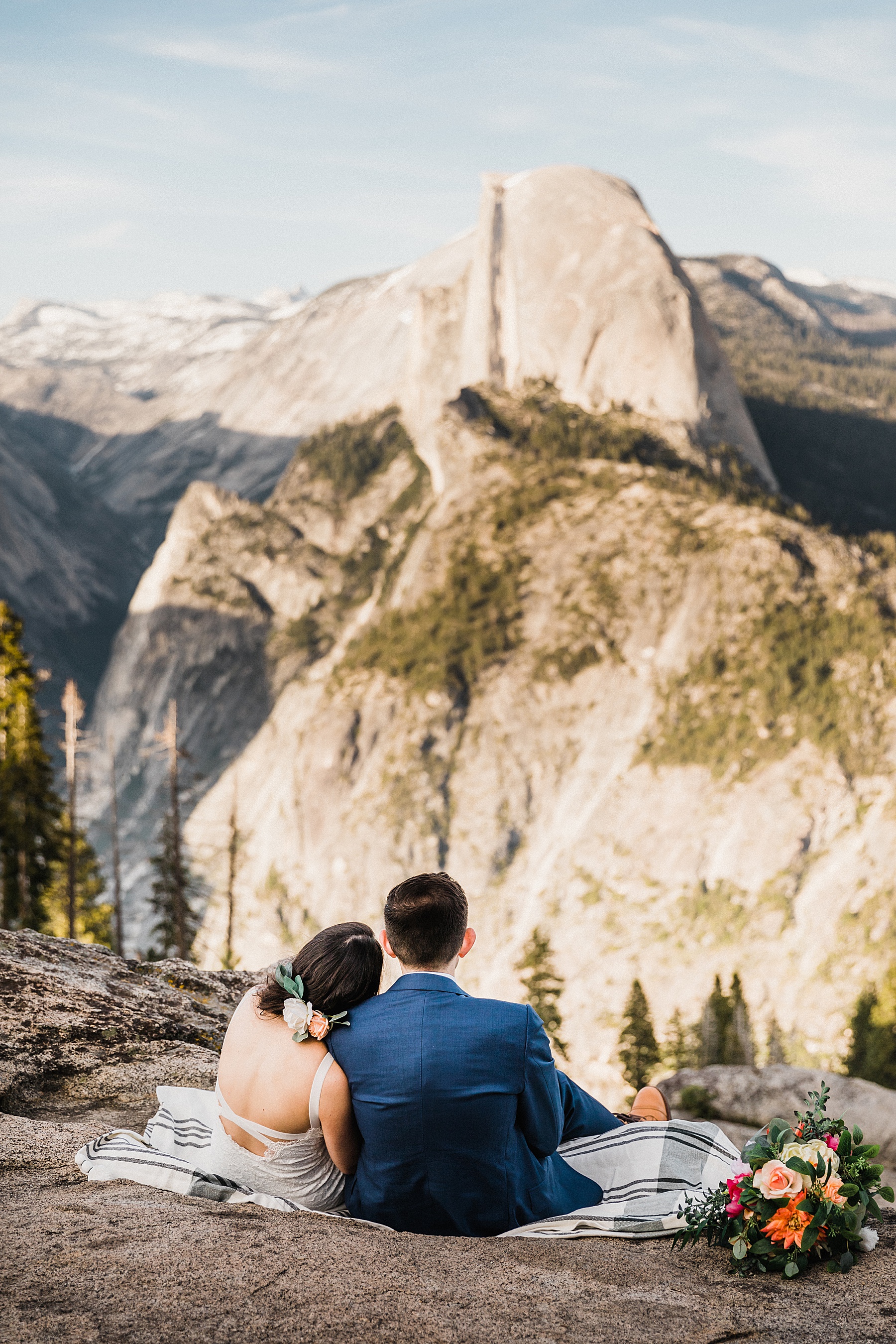 Glacier Point Wedding | Yosemite Elopement | California Elopement Photographer | Vow of the Wild