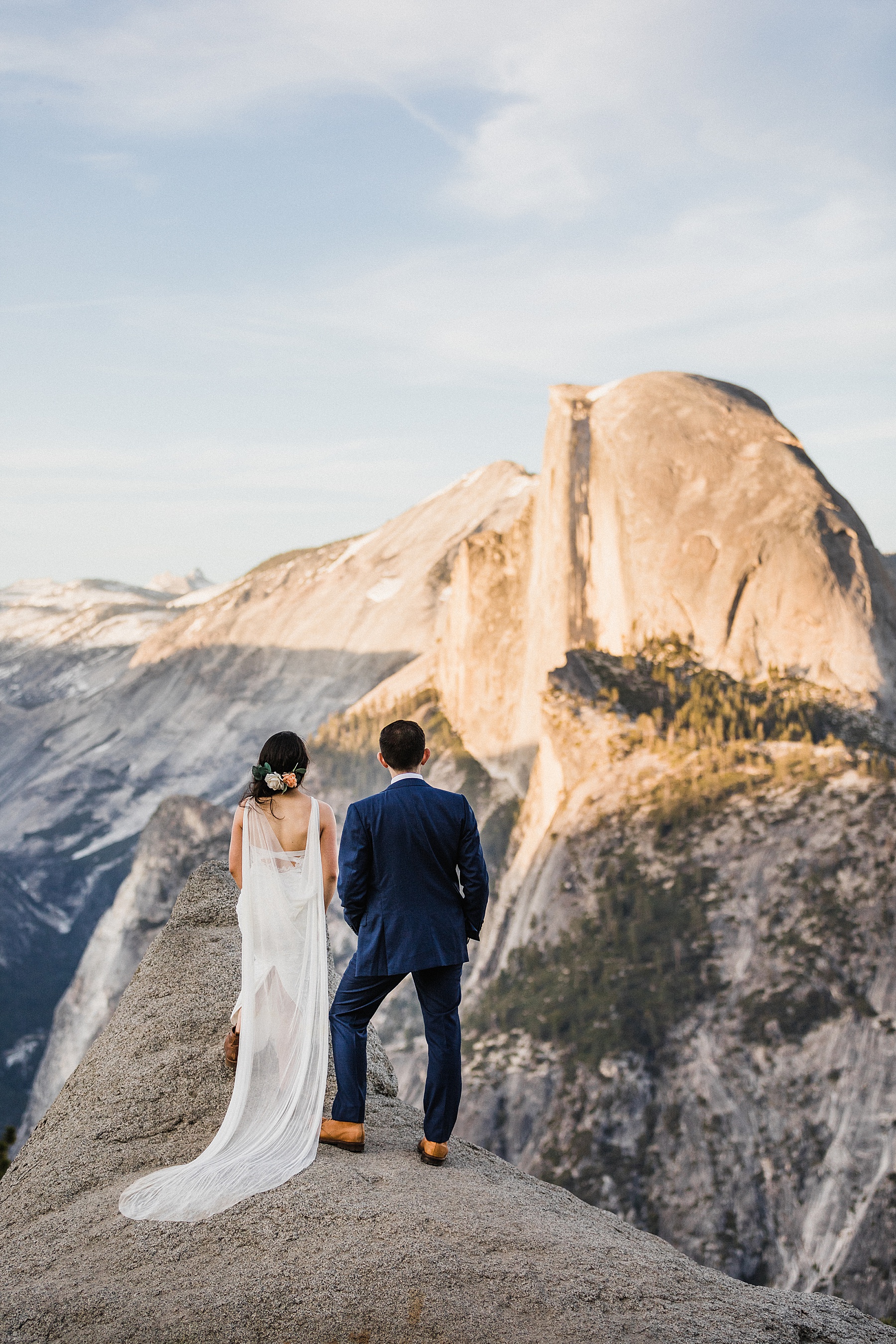 Glacier Point Wedding | Yosemite Elopement | California Elopement Photographer | Vow of the Wild