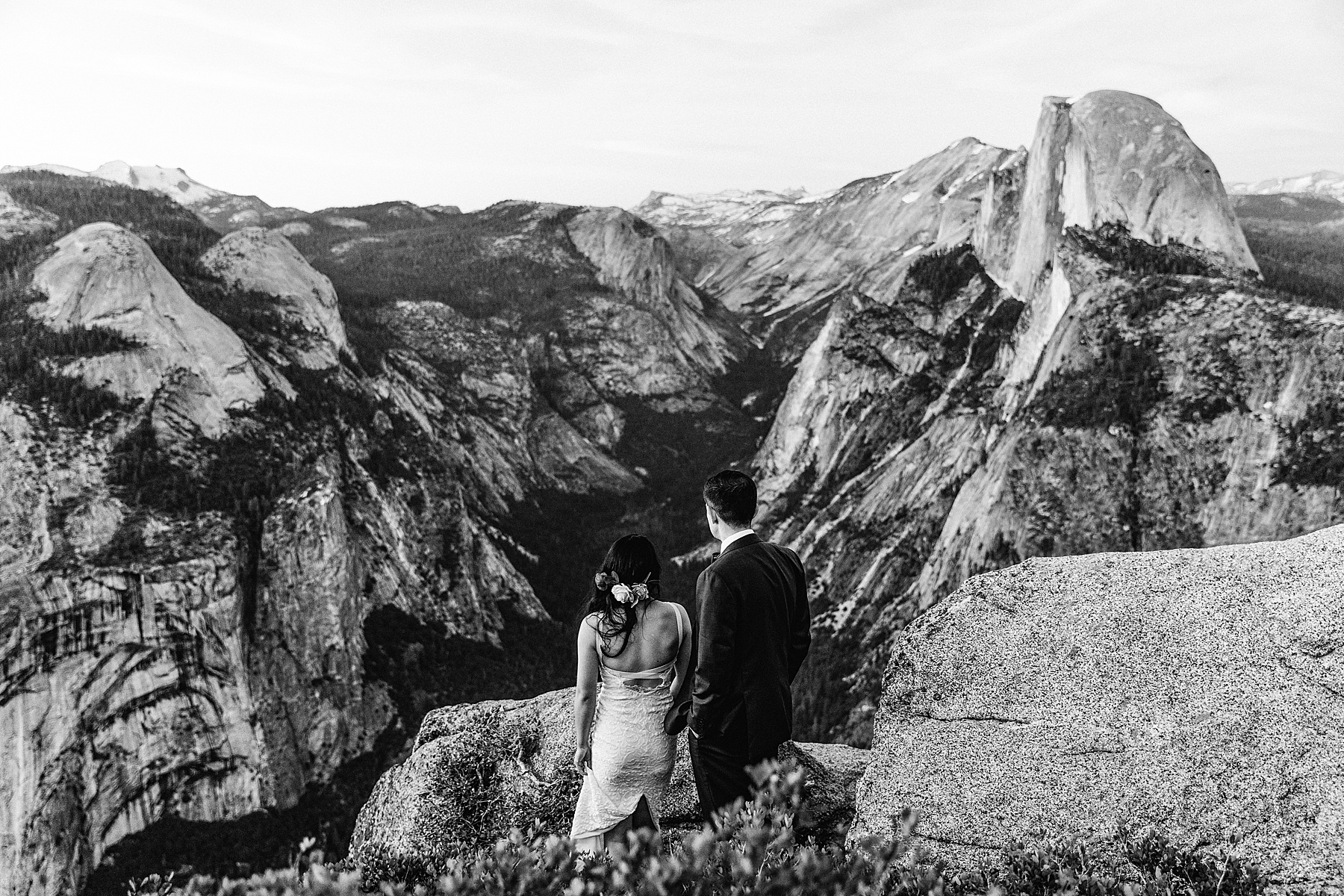 Glacier Point Wedding | Yosemite Elopement | California Elopement Photographer | Vow of the Wild