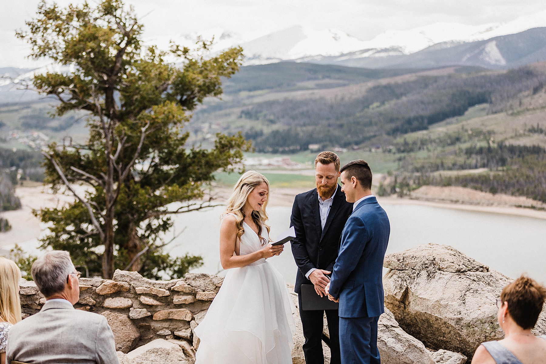 Breckenridge Intimate Wedding | Colorado Elopement Photographer + Videographer | Vow of the Wild