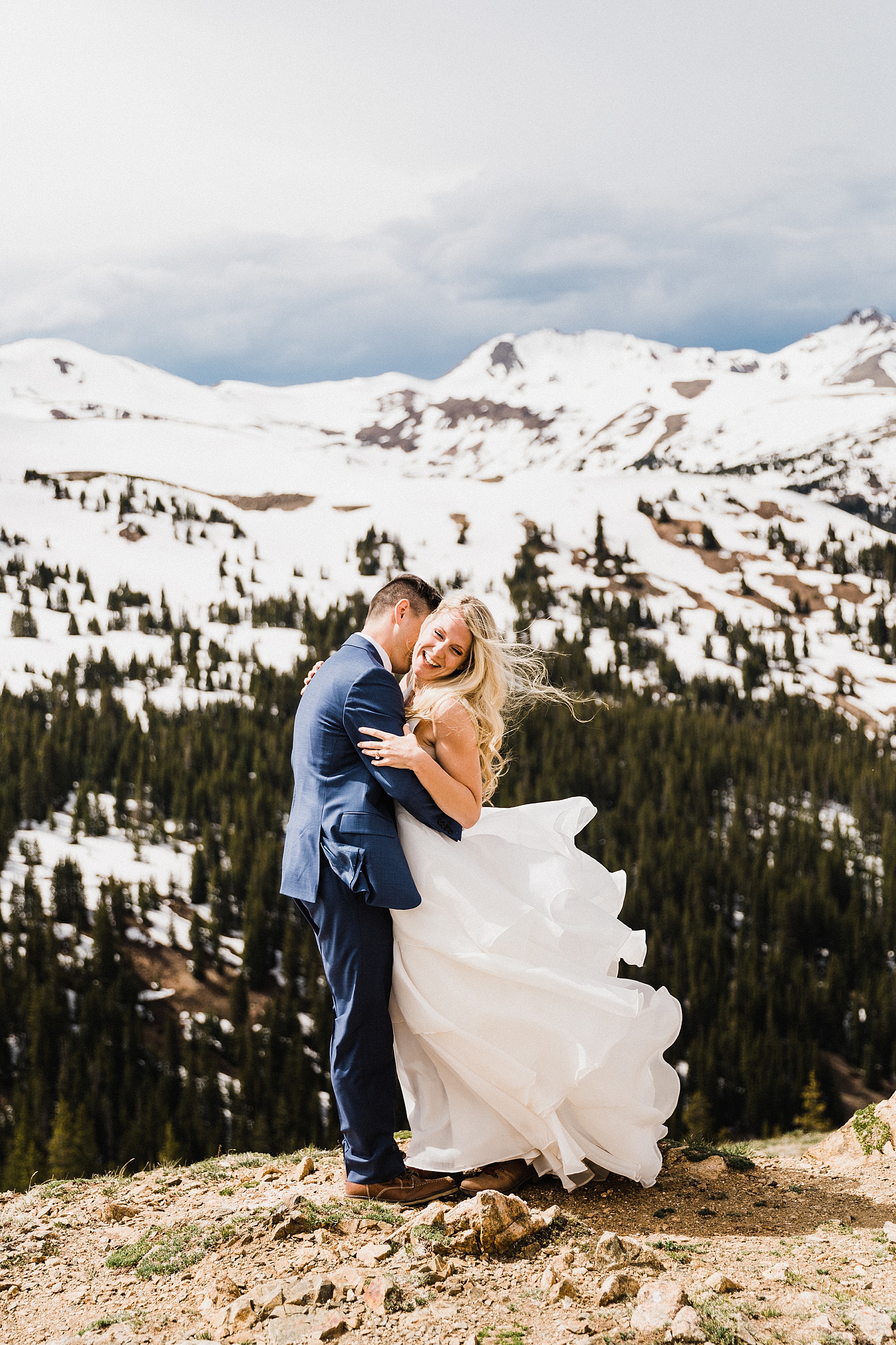 Breckenridge Intimate Wedding | Colorado Elopement Photographer + Videographer | Vow of the Wild