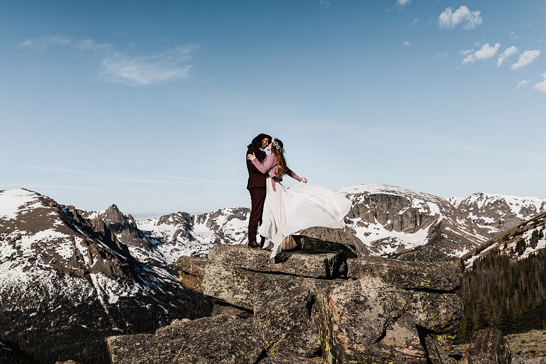 Colorado Elopement Photographer | Rocky Mountain National Park Elopement