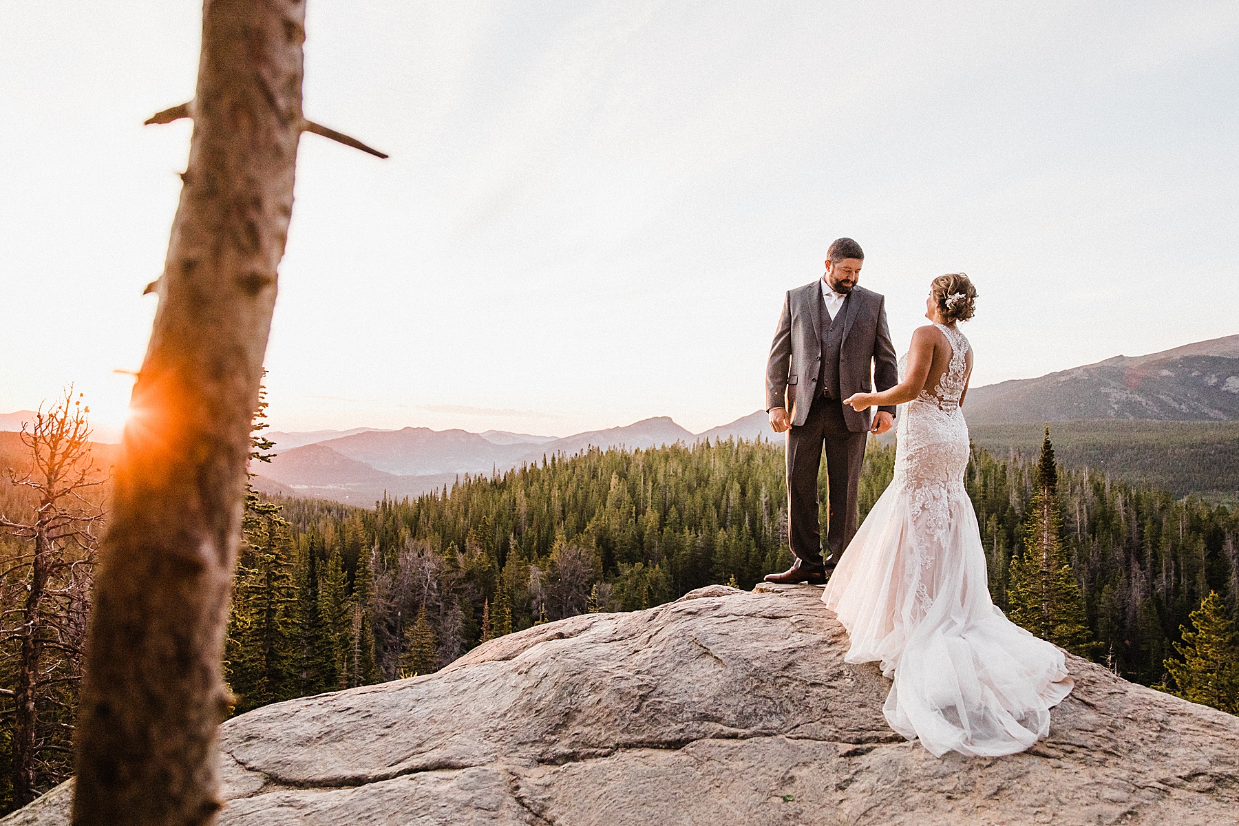 Sunrise Dream Lake Elopement | Colorado | Vow of the Wild