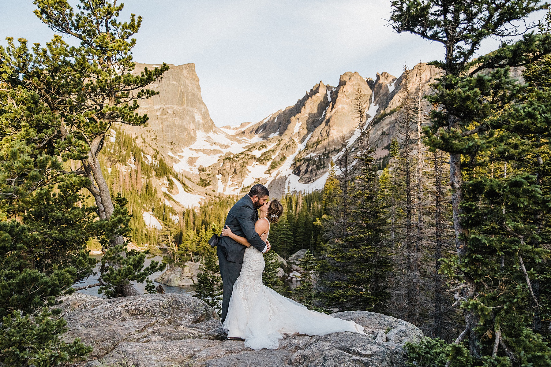Sunrise Dream Lake Elopement | Colorado | Vow of the Wild