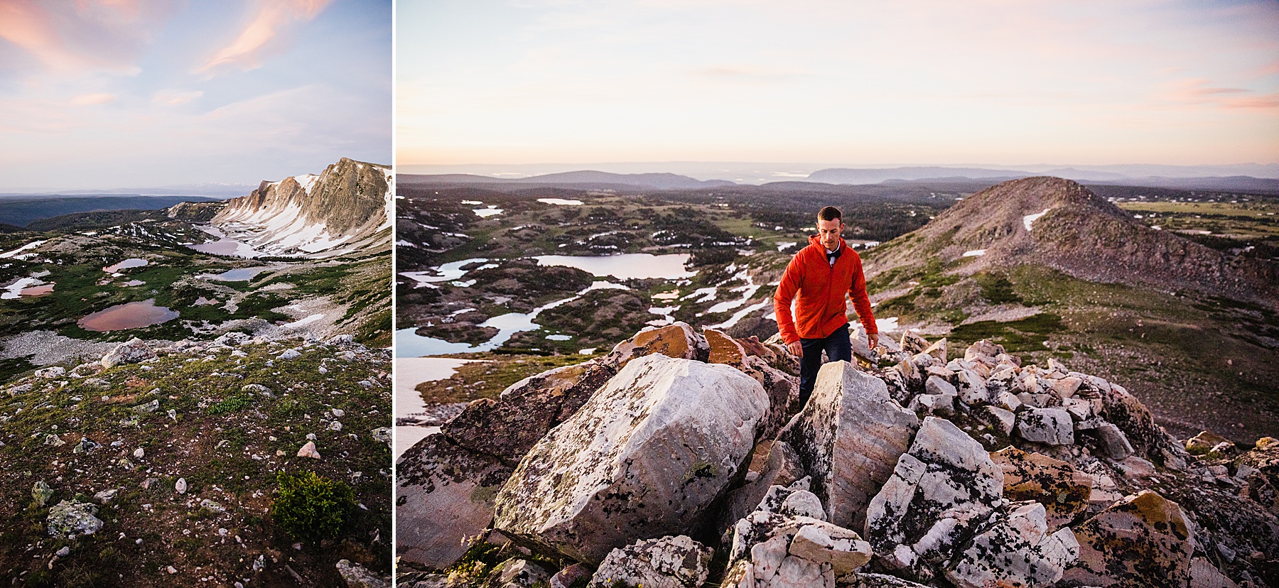 Sunrise Wyoming Hiking Elopement | Vow of the Wild