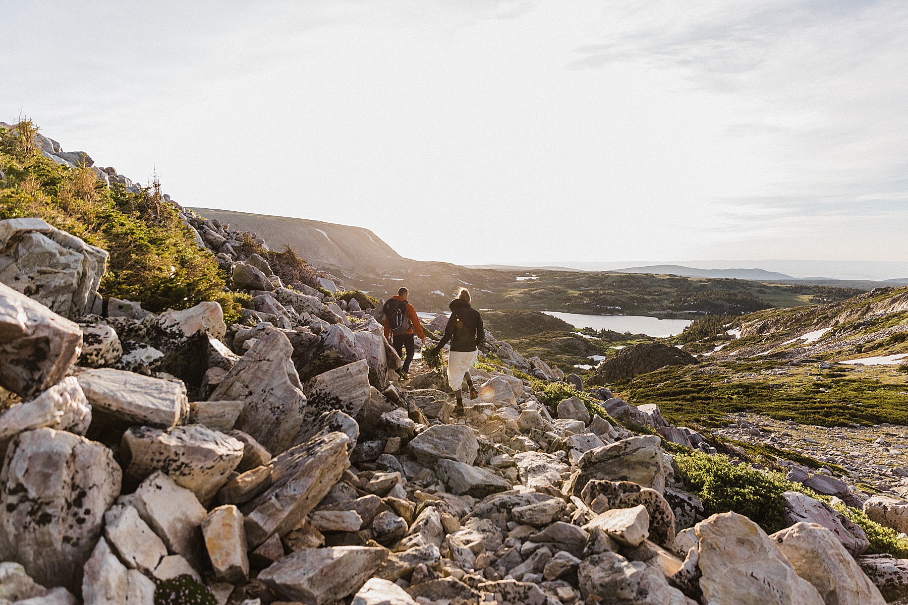 Sunrise Wyoming Hiking Elopement | Vow of the Wild