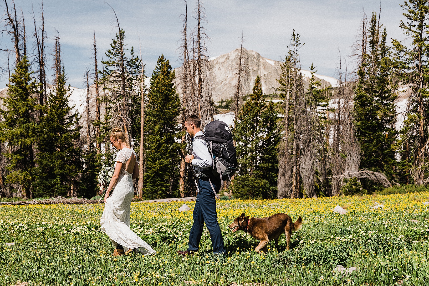 Sunrise Wyoming Hiking Elopement | Vow of the Wild