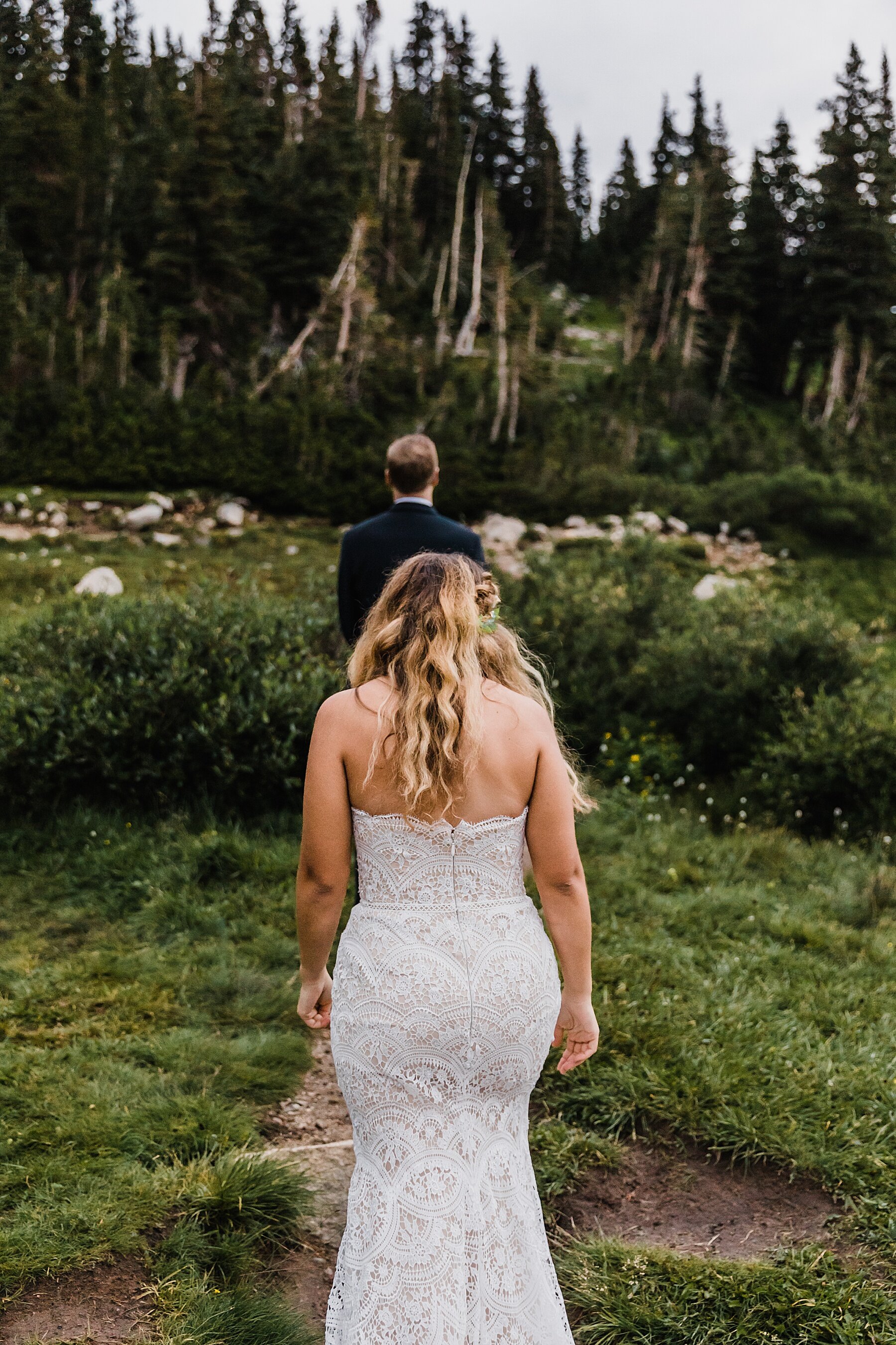 Sunrise Alpine Lake Elopement in the Mountains of Colorado | Vow of the Wild