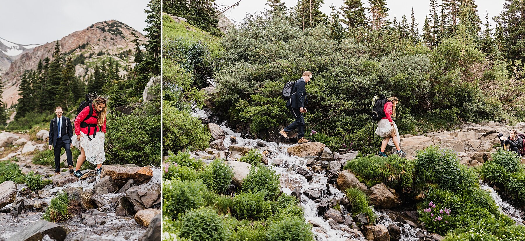 Sunrise Alpine Lake Elopement in the Mountains of Colorado | Vow of the Wild