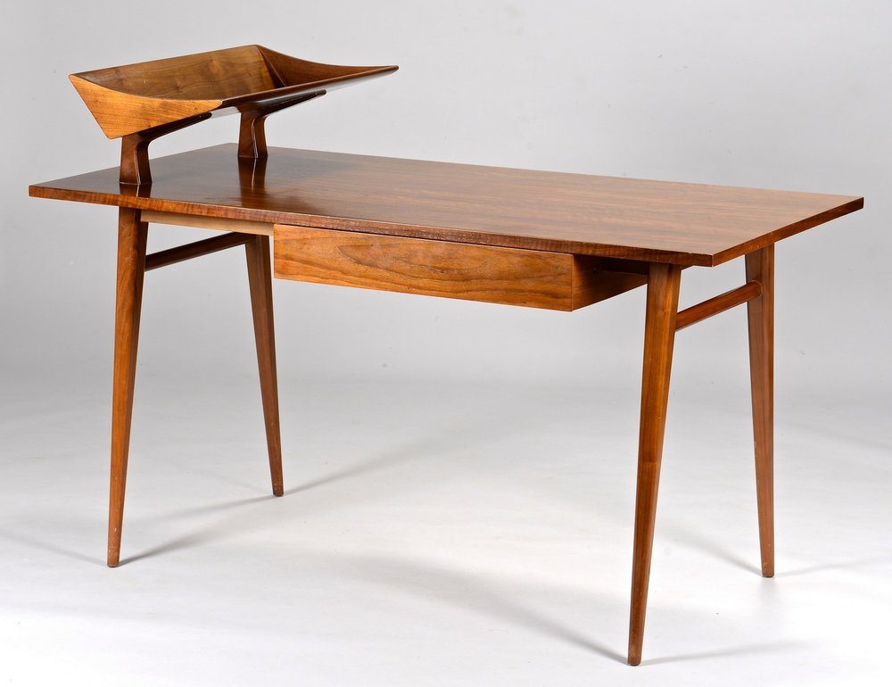 Bertha Schaefer for Singer & Sons Desk designed in 1955. Photo: Case Antiques