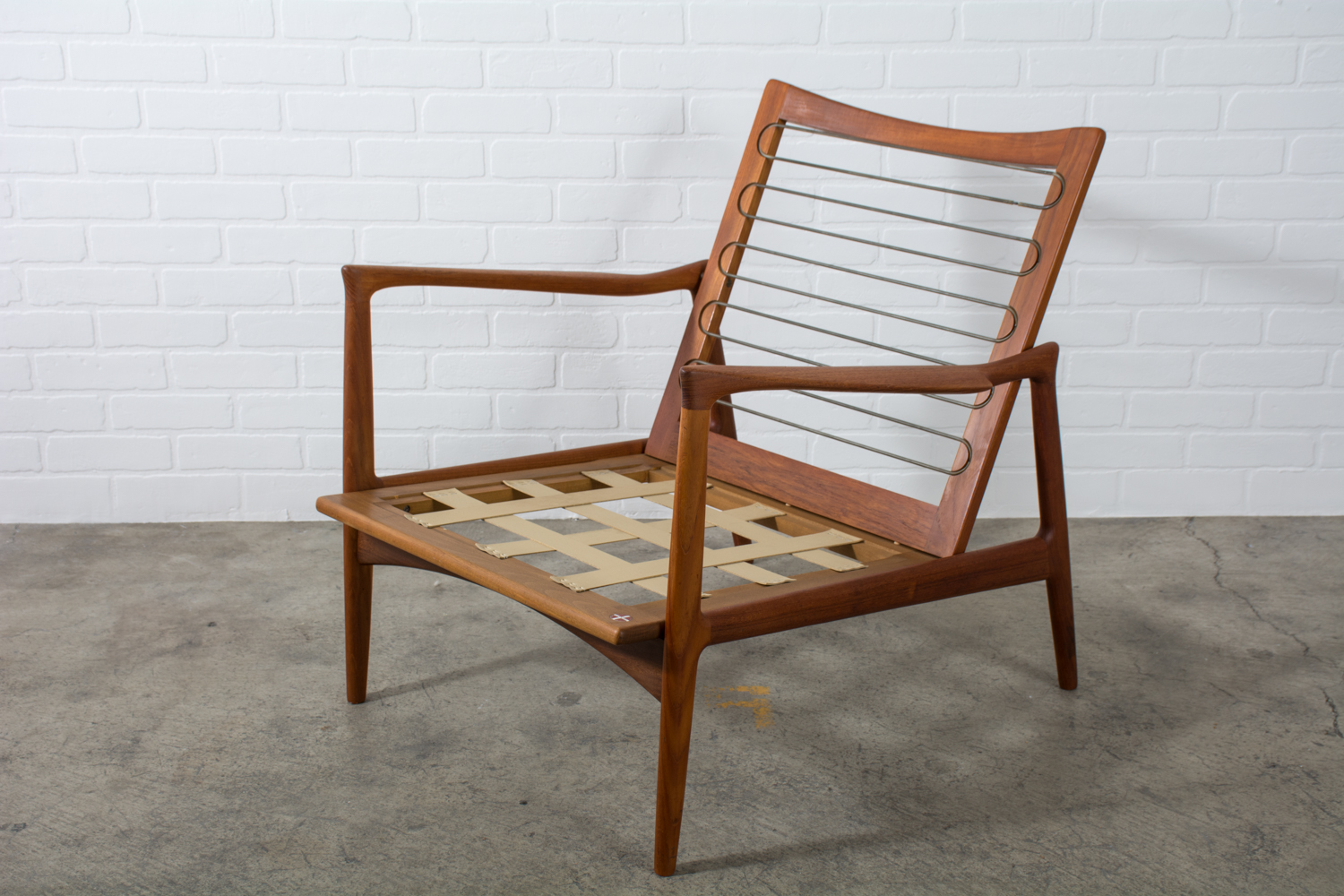Mid-Century Modern Teak Lounge Chair by Ib Kofod Larsen — Mid