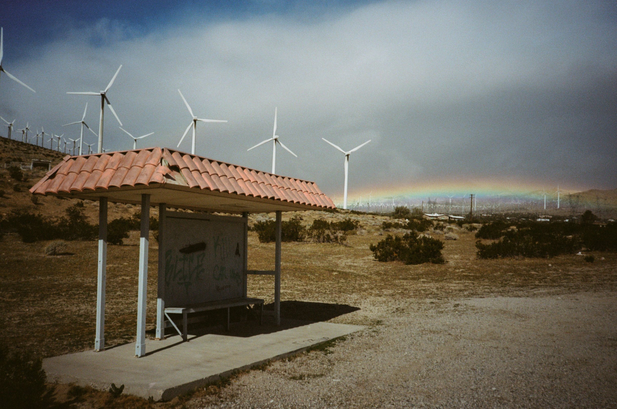 Bus Stop, Kodak Gold 200