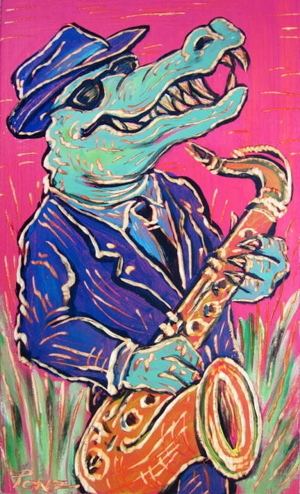 Gator Sax Blues