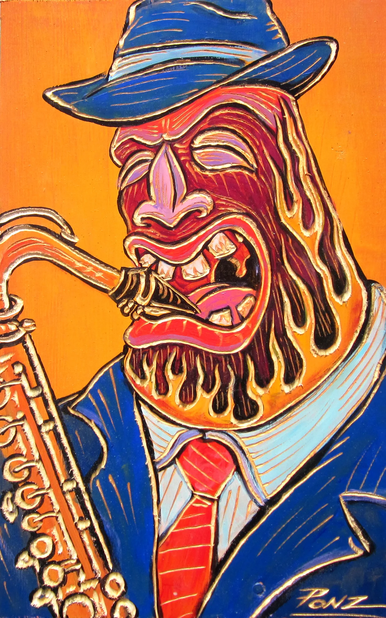 Big Saxy Tiki Blues