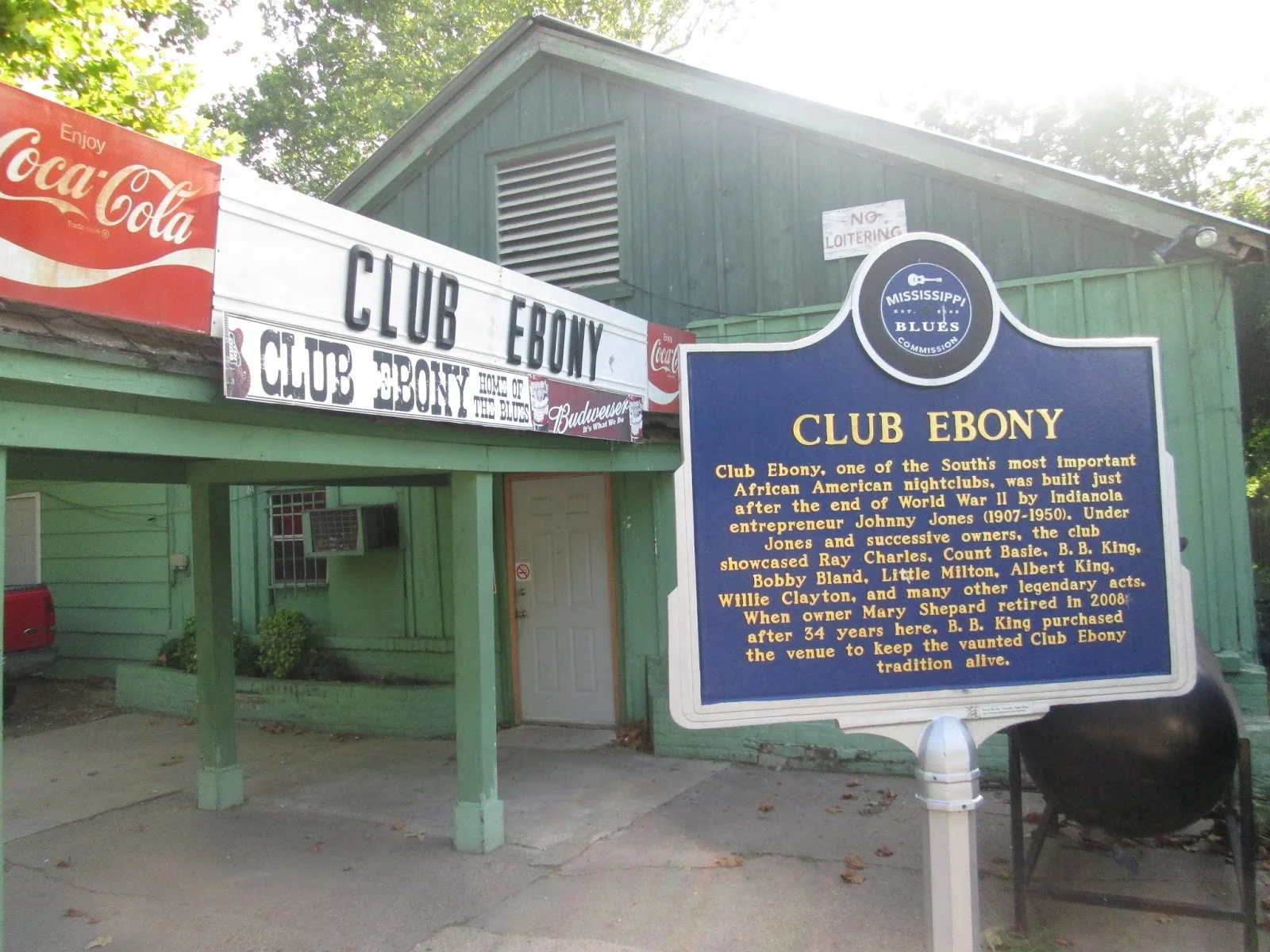 The Historic Club Ebony at the B.B. King Museum
