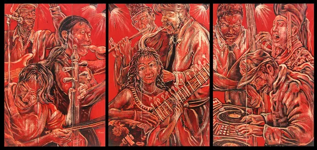 World Jam Triptych