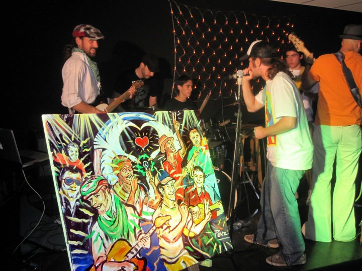 Performance at Gallery 29 in Kfar Saba, Israel