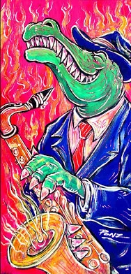 Burnin' Gator Sax