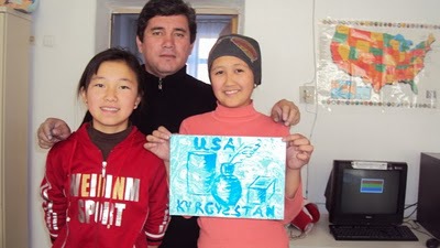 Greetings from our friends in Kyrgyzstan